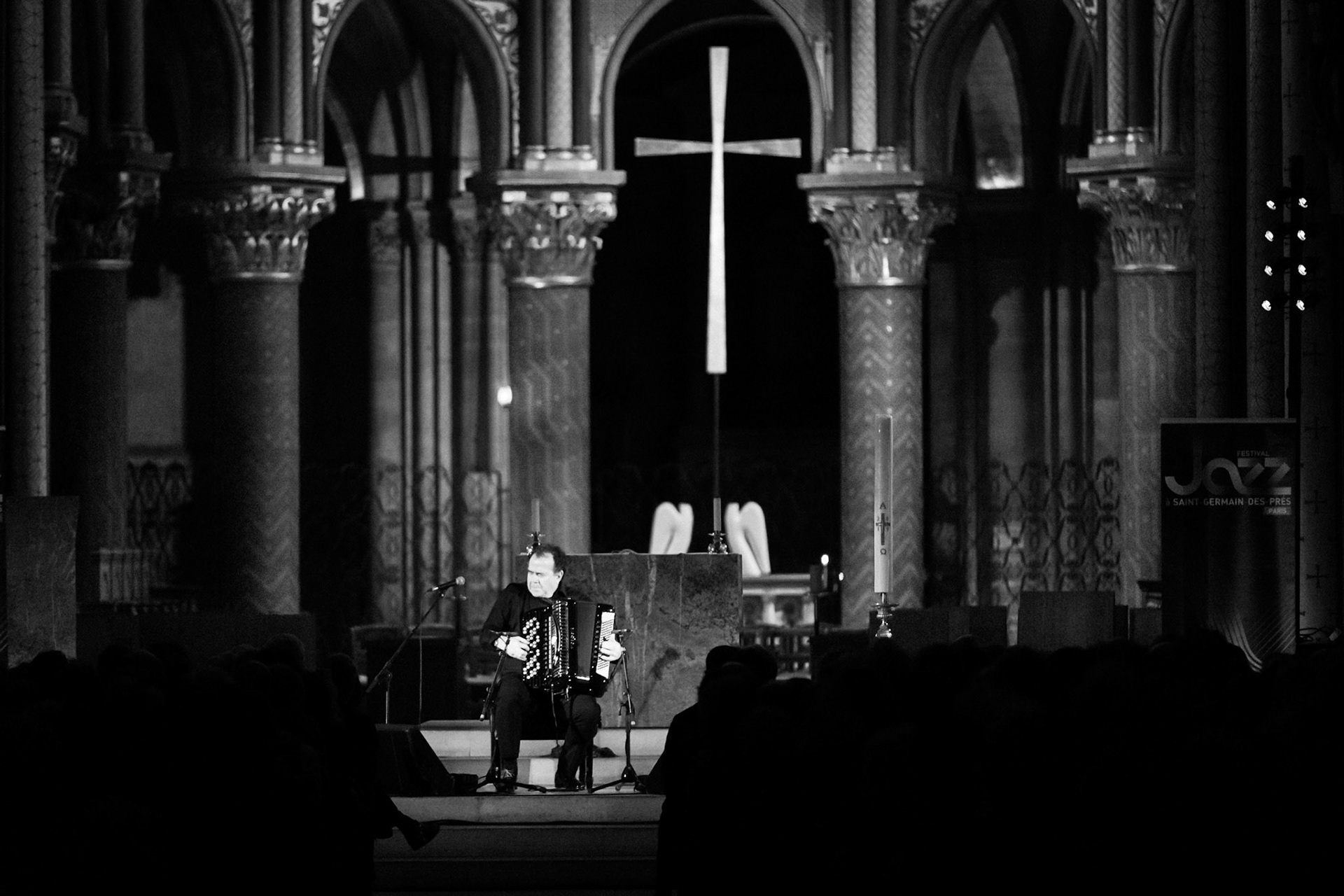 Richard Galliano, Festival Jazz Saint-Germain-des-Prés - Paris , Eglise Saint-Germain-des-Prés, 17 mai 2019