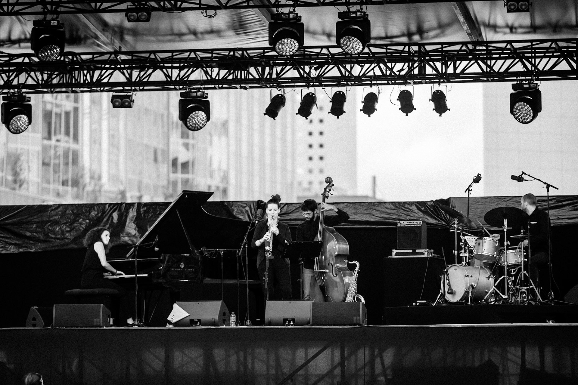 Nefertiti Quartet, La Défense Jazz Festival, Parvis de la Défense, 24 septembre 2020