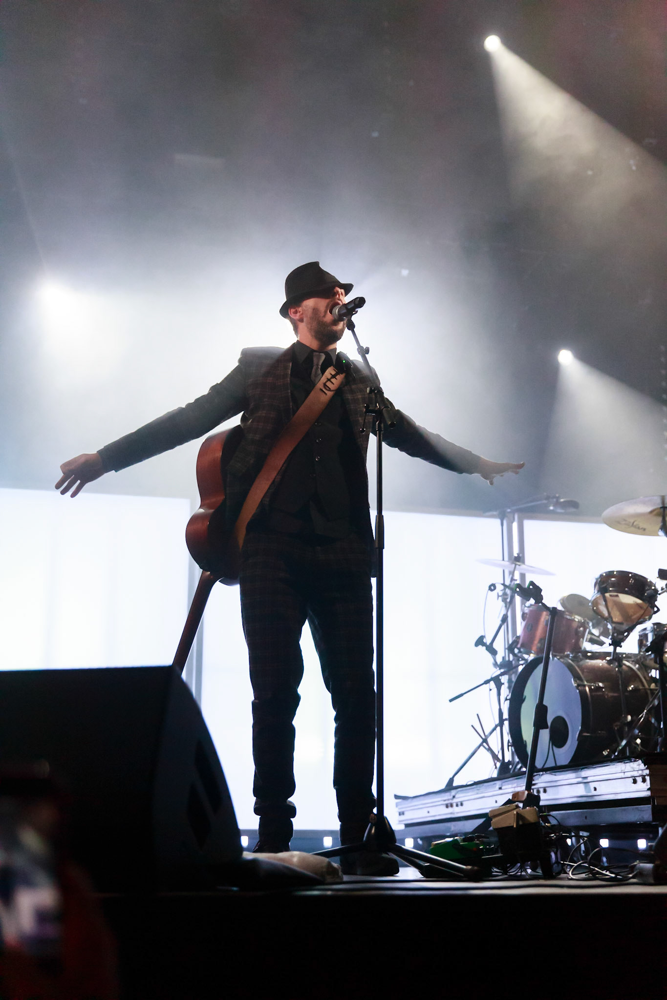 Charlie Winston, 31ème édition Festival Chorus des Hauts-de-Seine, Parvis de La Seine Musicale (Boulogne-Billancourt), 6 avril 2019