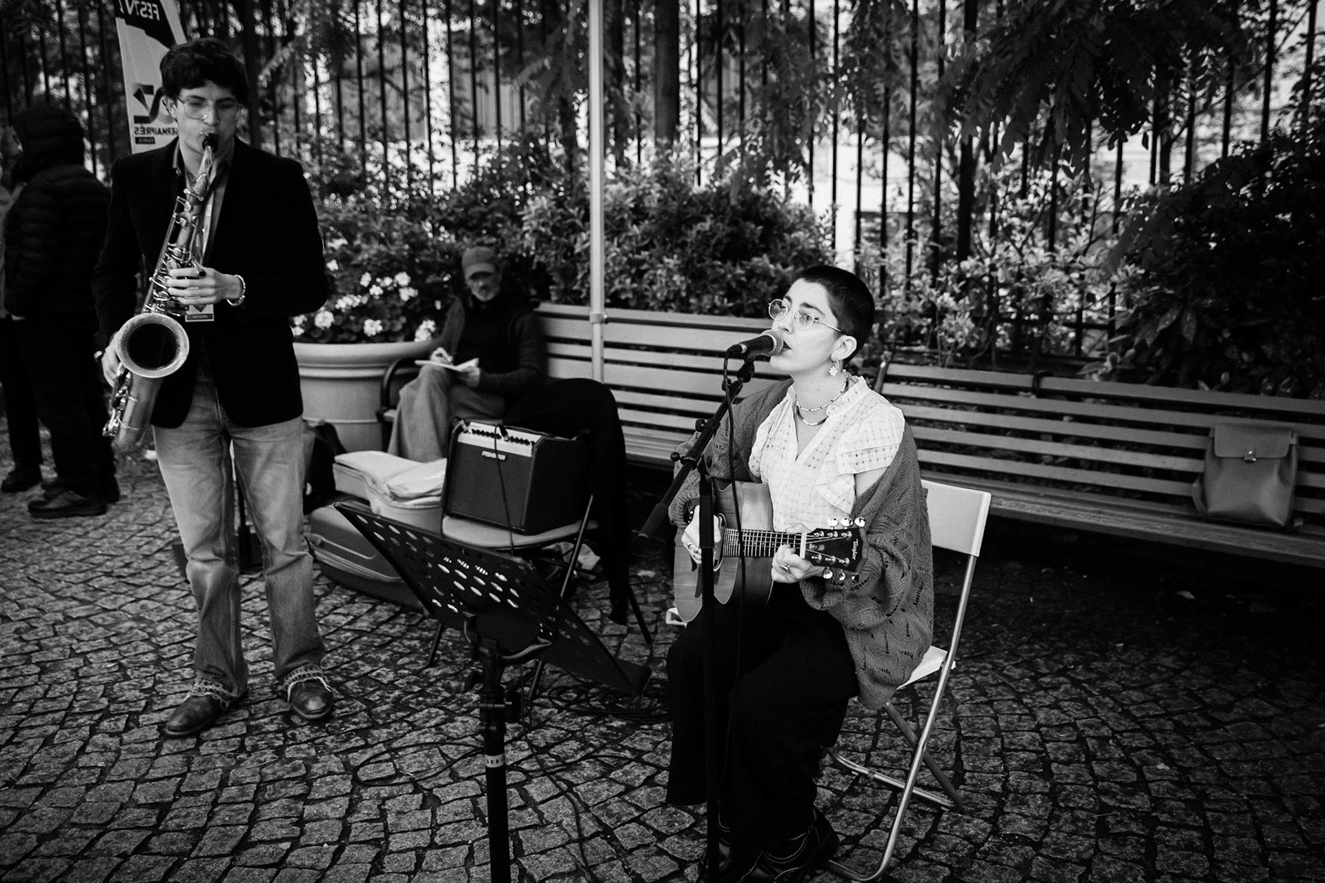 Arthur Elin &amp; Lilou Claverie, Festival Jazz à Saint-Germain-des-Prés - Paris, Théâtre de l'Alliance Française