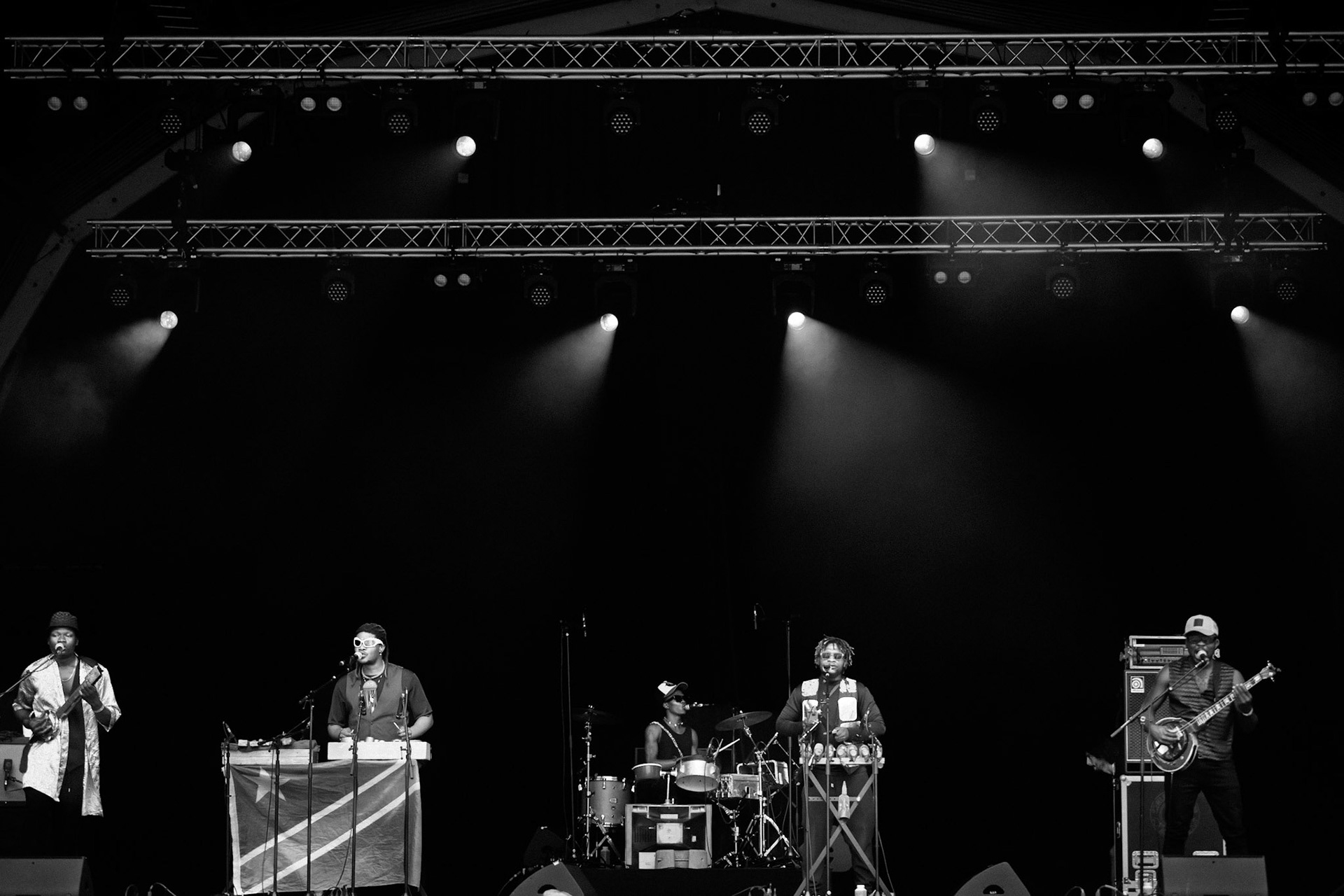Kin'Gongolo Kiniata, La Défense Jazz Festival, Parvis de la Défense, 27 juin 2025