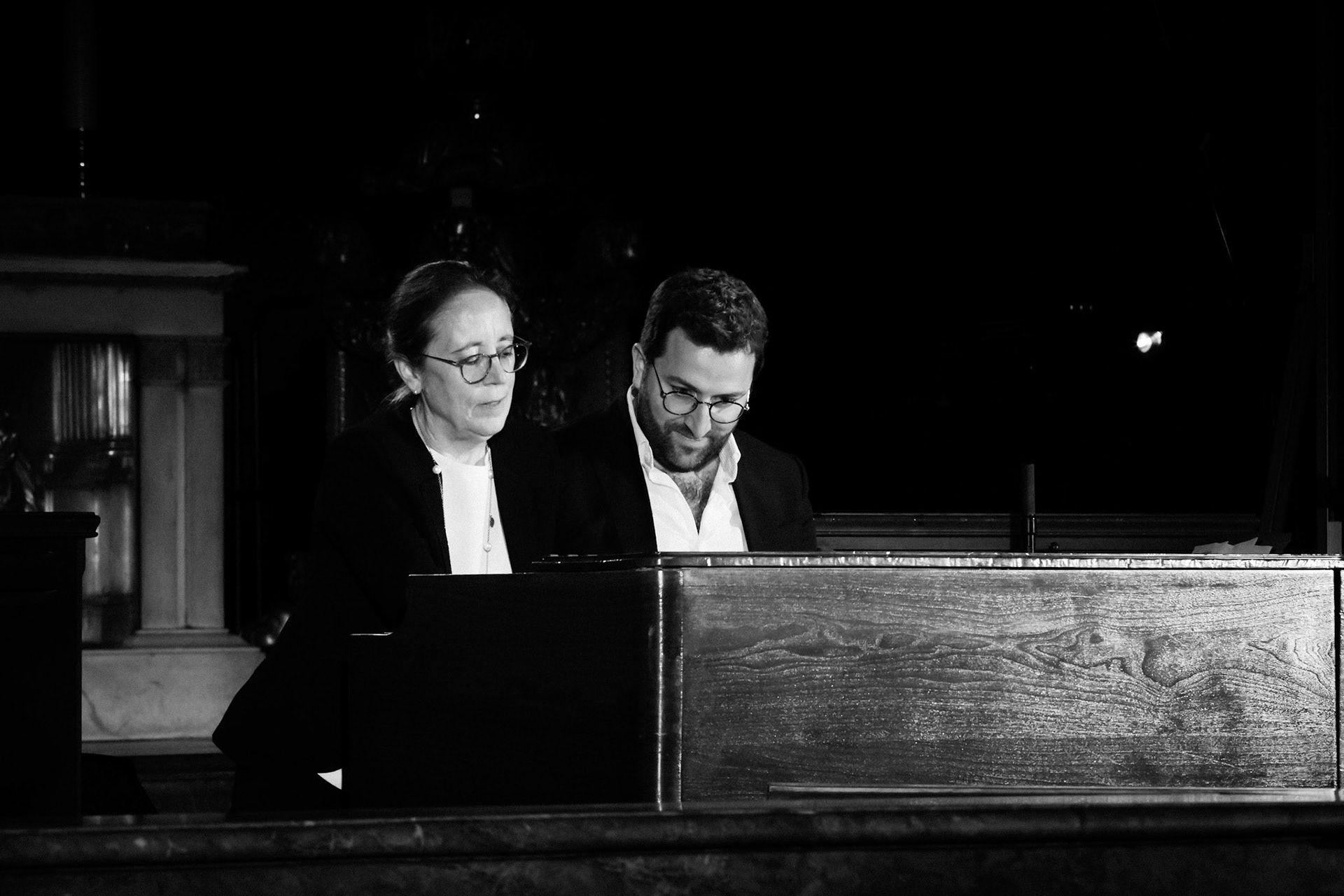 Sophie-Véronique Cauchefer-Choplin &amp; Laurent Coulondre, Festival Jazz à Saint-Germain-des-Prés - Paris, Eglise Saint-Sulpice