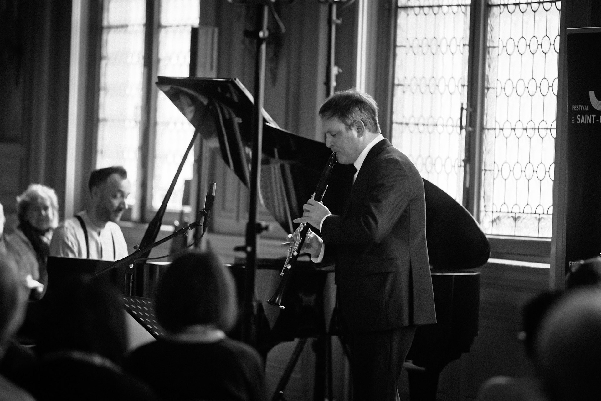 Pierre-François Blanchard &amp; Thomas Savy, Festival Jazz à Saint-Germain-des-Prés - Paris, Salle des fêtes - Mairie du 6ème