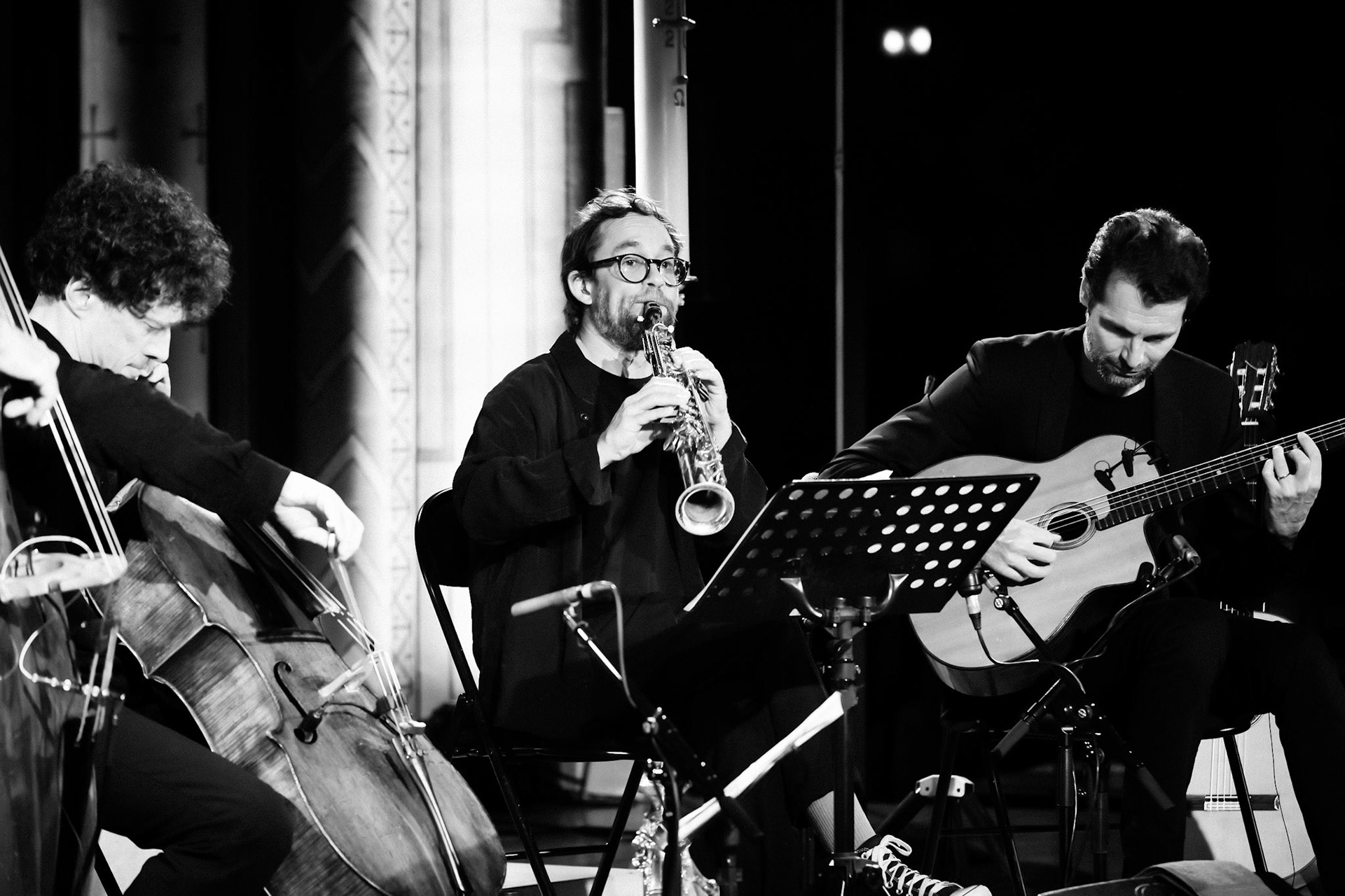 Loco Cello Feat Emile Parisien, Festival Jazz à Saint-Germain-des-Prés - Paris, Eglise Saint-Germain-des-Prés