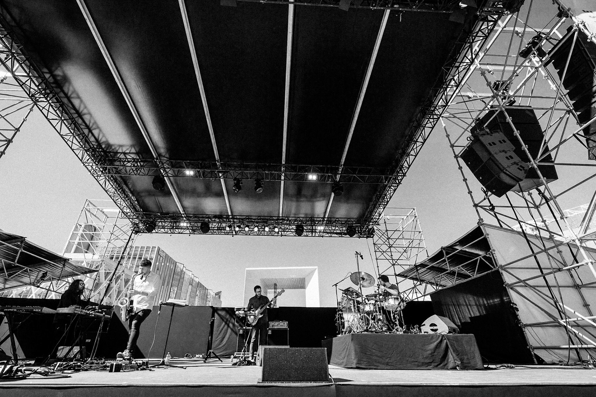 Guillaume Perret, La Défense Jazz Festival, Parvis de la Défense, 22 septembre 2020