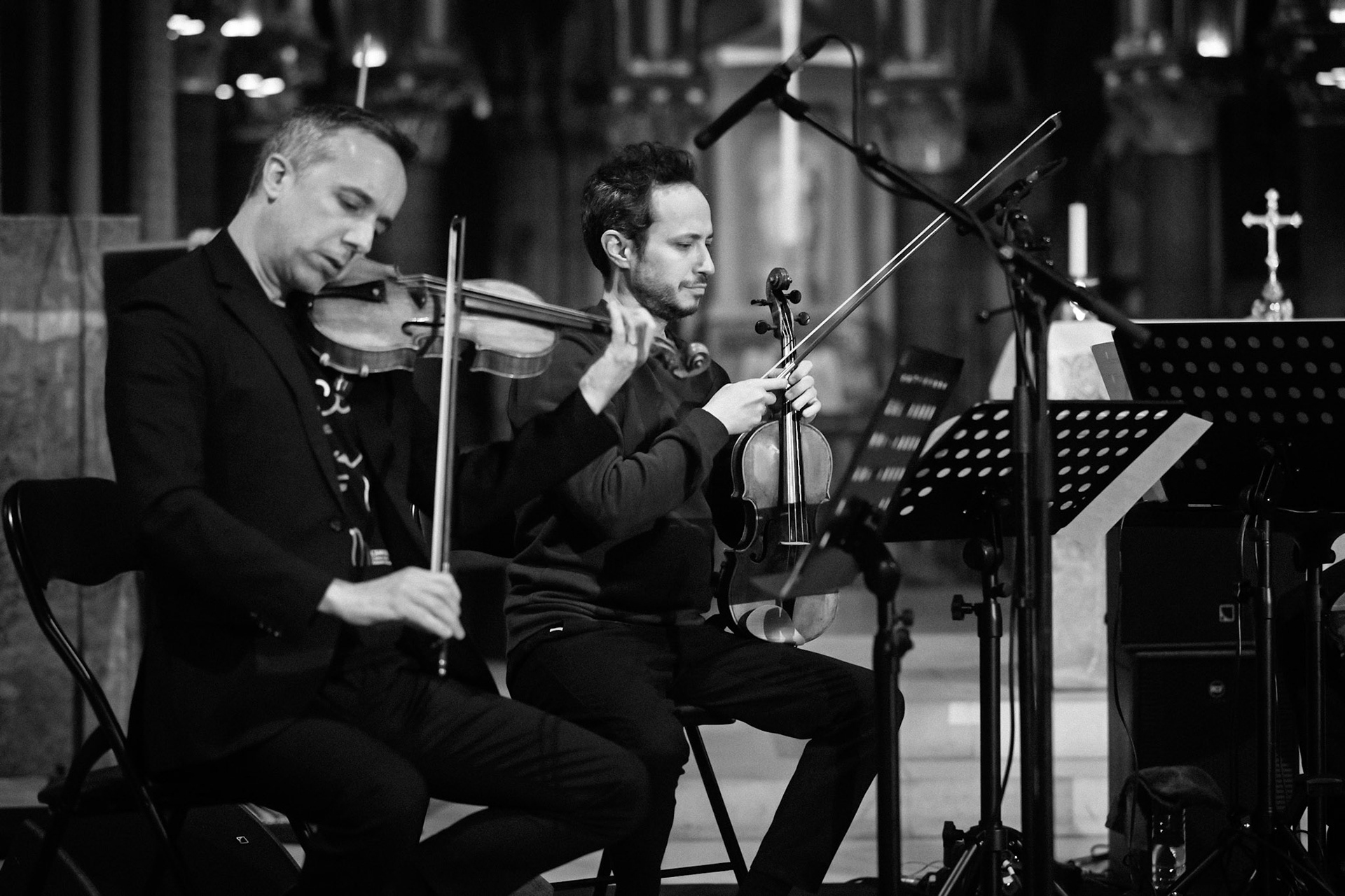 Quatuor Ebène &amp; Xavier Tribolet, Festival Jazz à Saint-Germain-des-Prés - Paris, Eglise Saint-Germain-des-Prés
