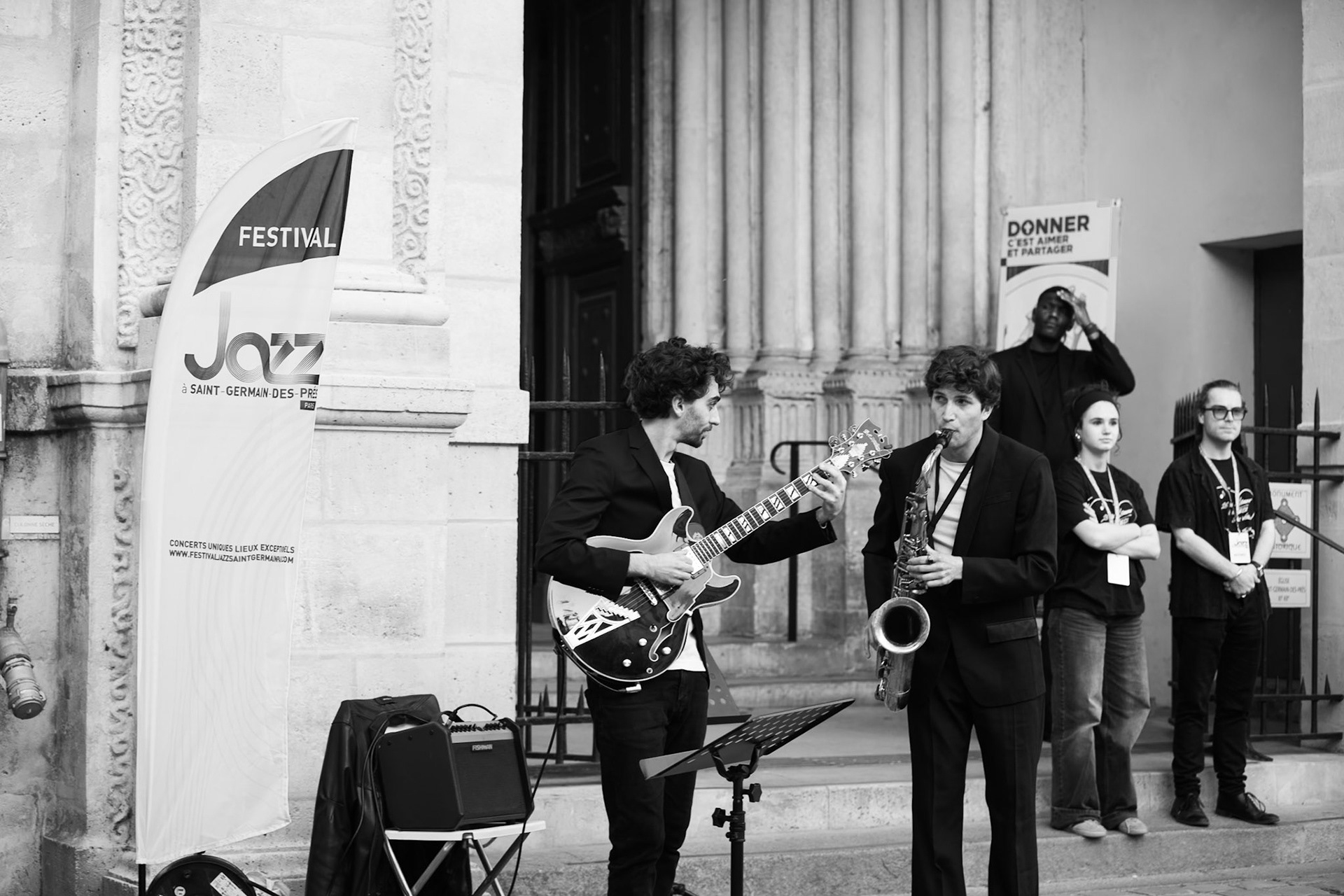 Arthur Elin &amp; Romain Habert, Festival Jazz à Saint-Germain-des-Prés - Paris, Eglise Saint-Germain-des-Prés