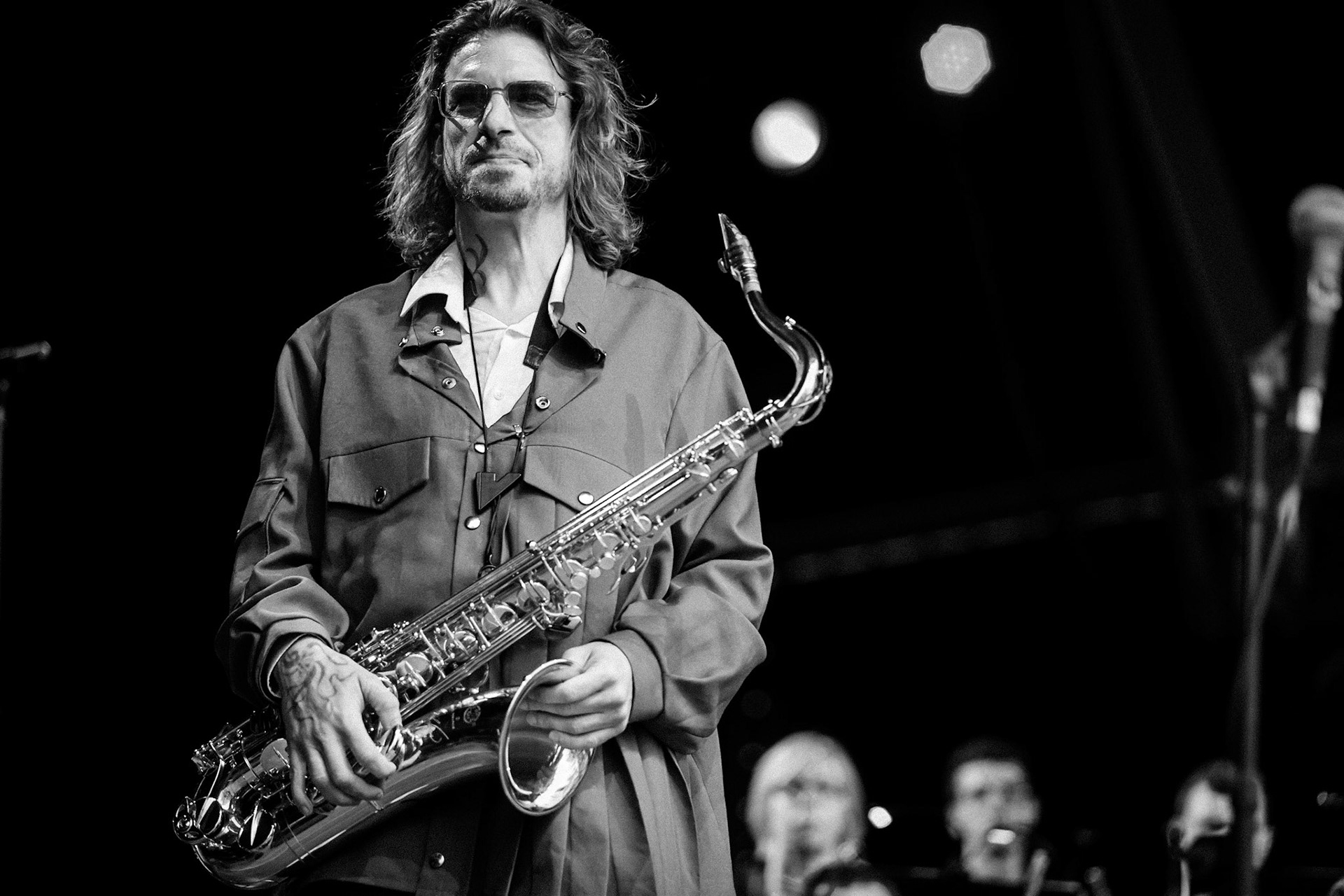 Samy Thiébault "Awé Large Ensemble", La Défense Jazz Festival, Parvis de la Défense, 26 juin 2023