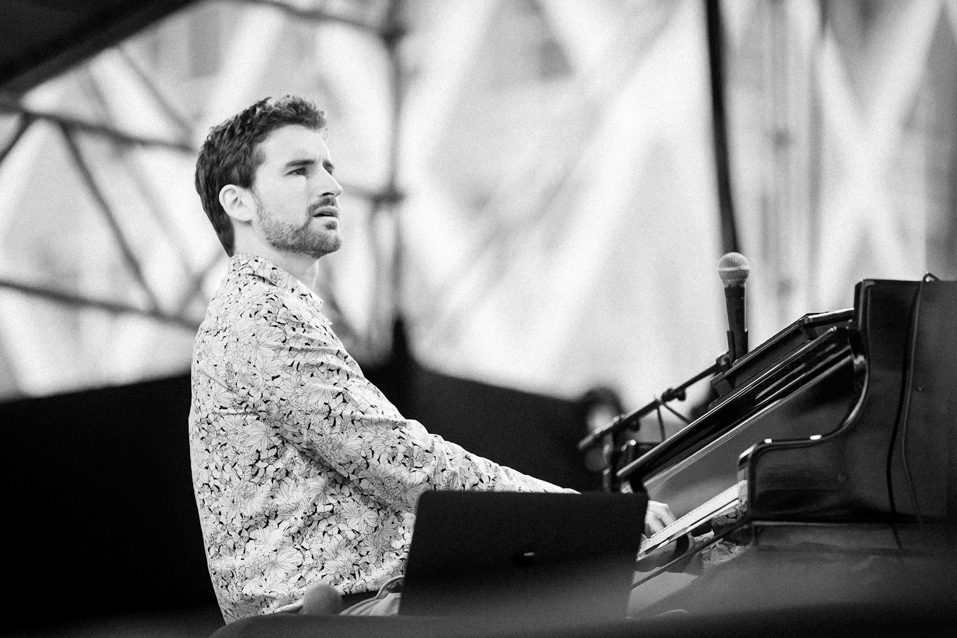 Obradovic Tixier Duo, La Défense Jazz Festival, Parvis de la Défense, 24 septembre 2020