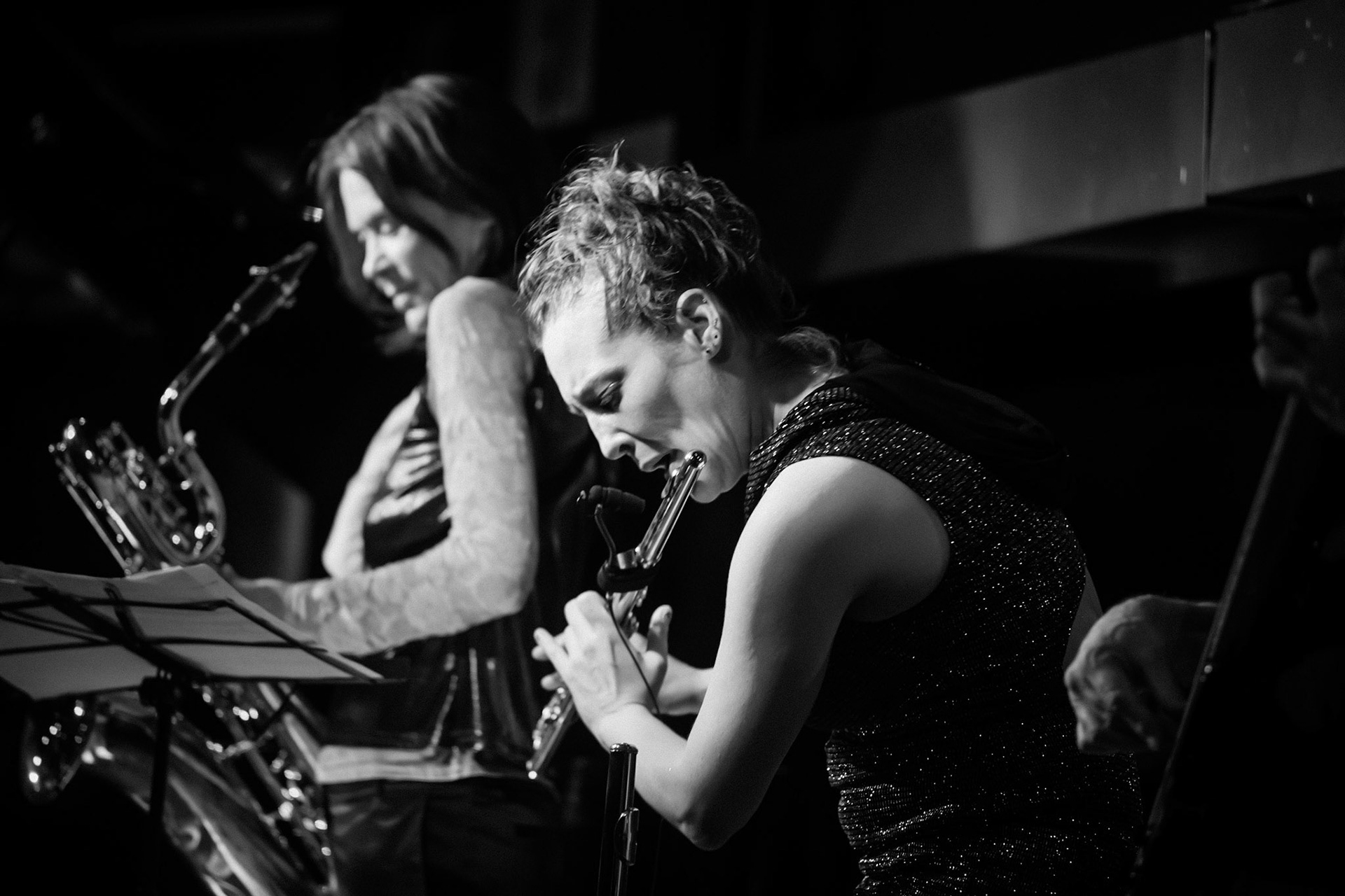 Ludivine Issambourg Quartet &amp; guest Céline Bonacina, Festival Jazz à Saint-Germain-des-Prés - Paris, Péniche Le Son de la Terre