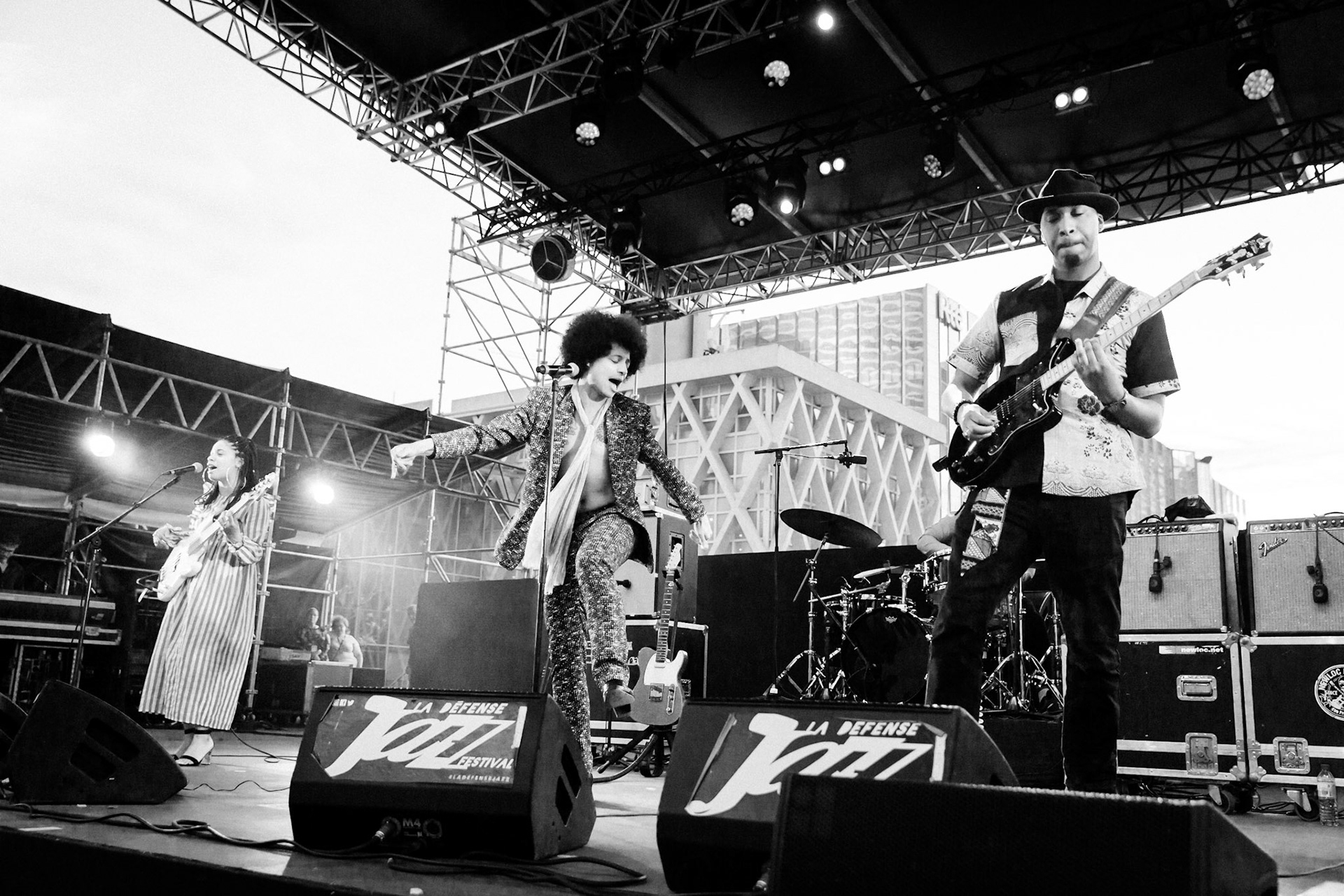 Jose James, La Défense Jazz Festival, Parvis de la Défense, 30 mai 2019