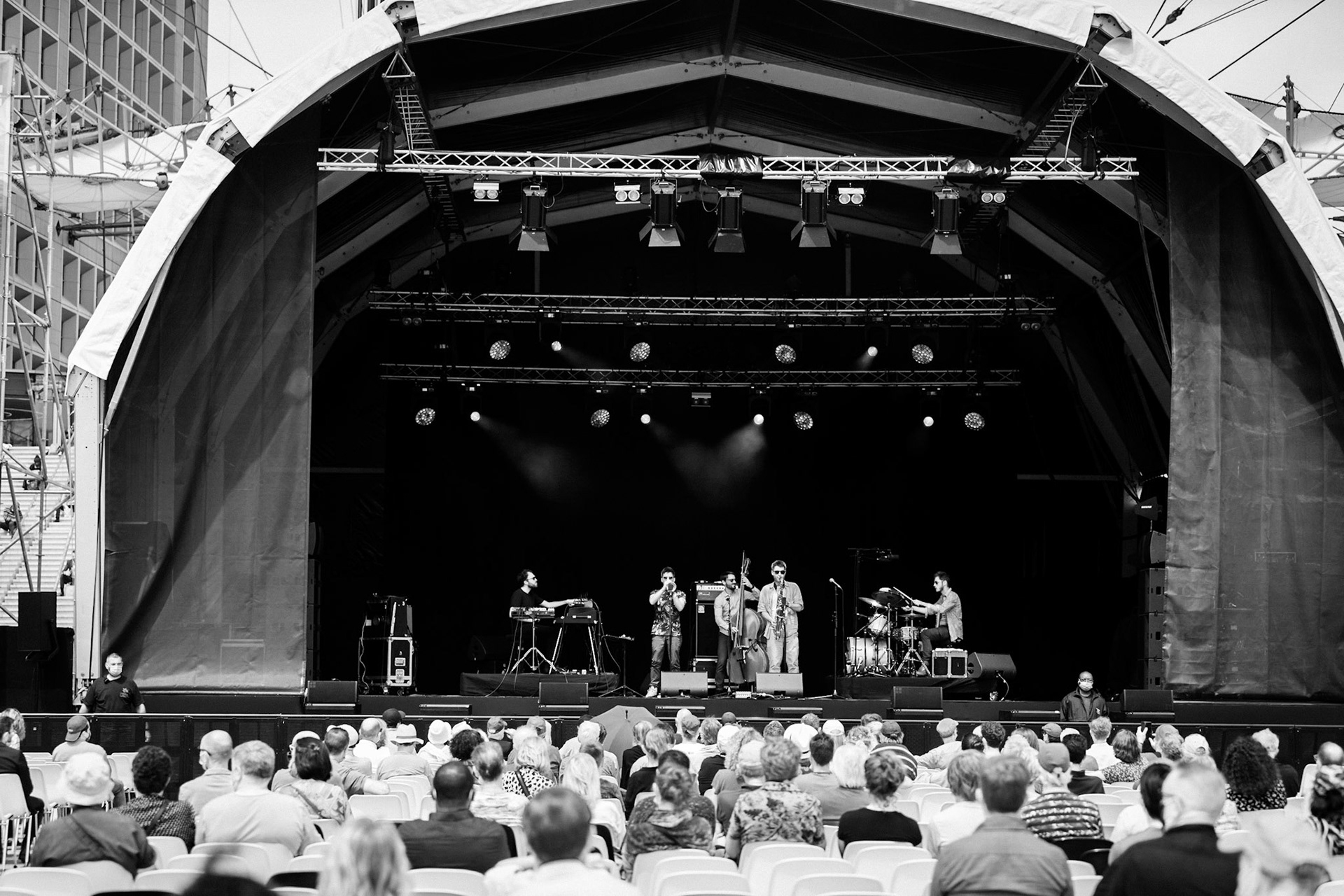 Léon Phal, La Défense Jazz Festival, Parvis de la Défense, 21 juin 2021