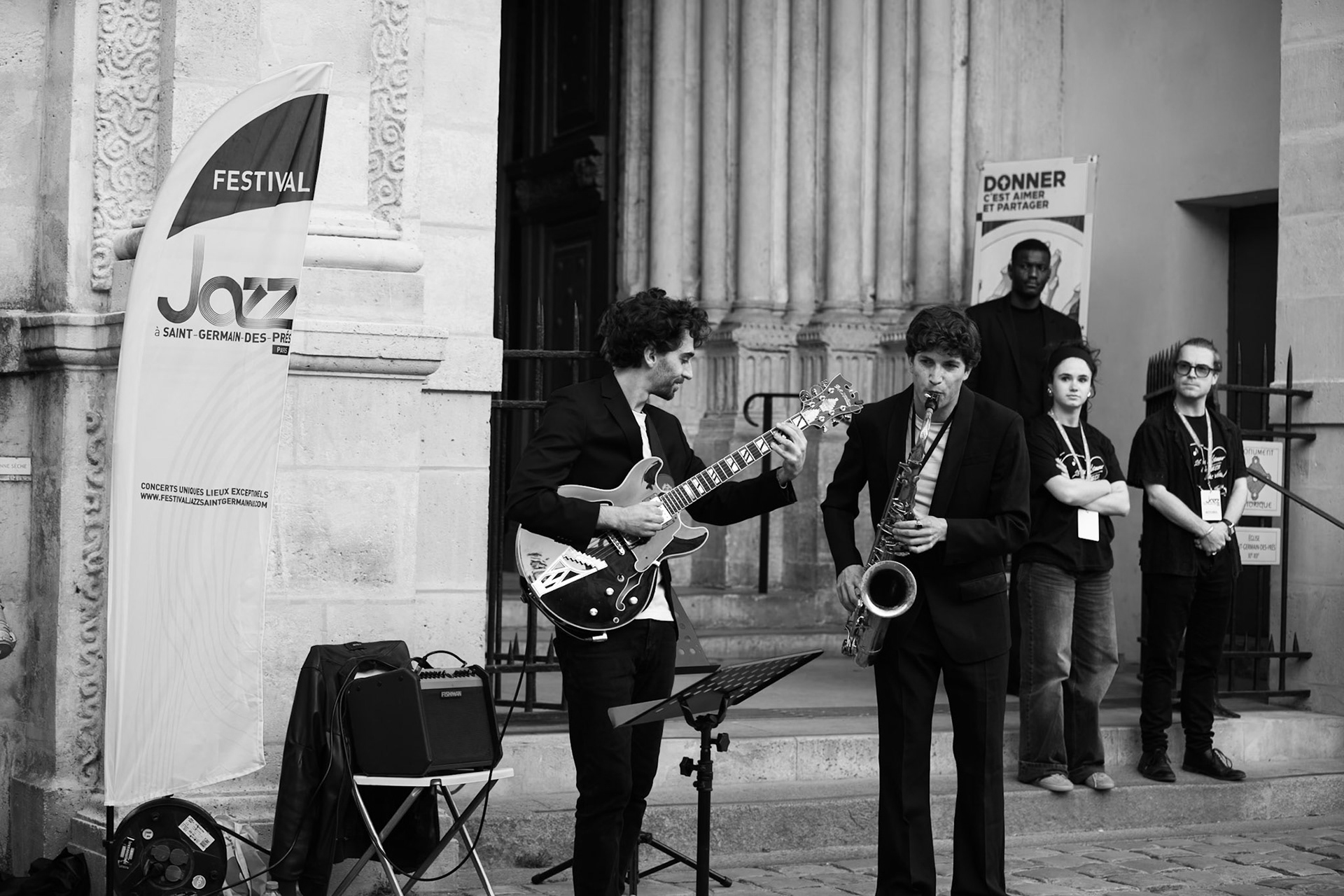 Arthur Elin &amp; Romain Habert, Festival Jazz à Saint-Germain-des-Prés - Paris, Eglise Saint-Germain-des-Prés