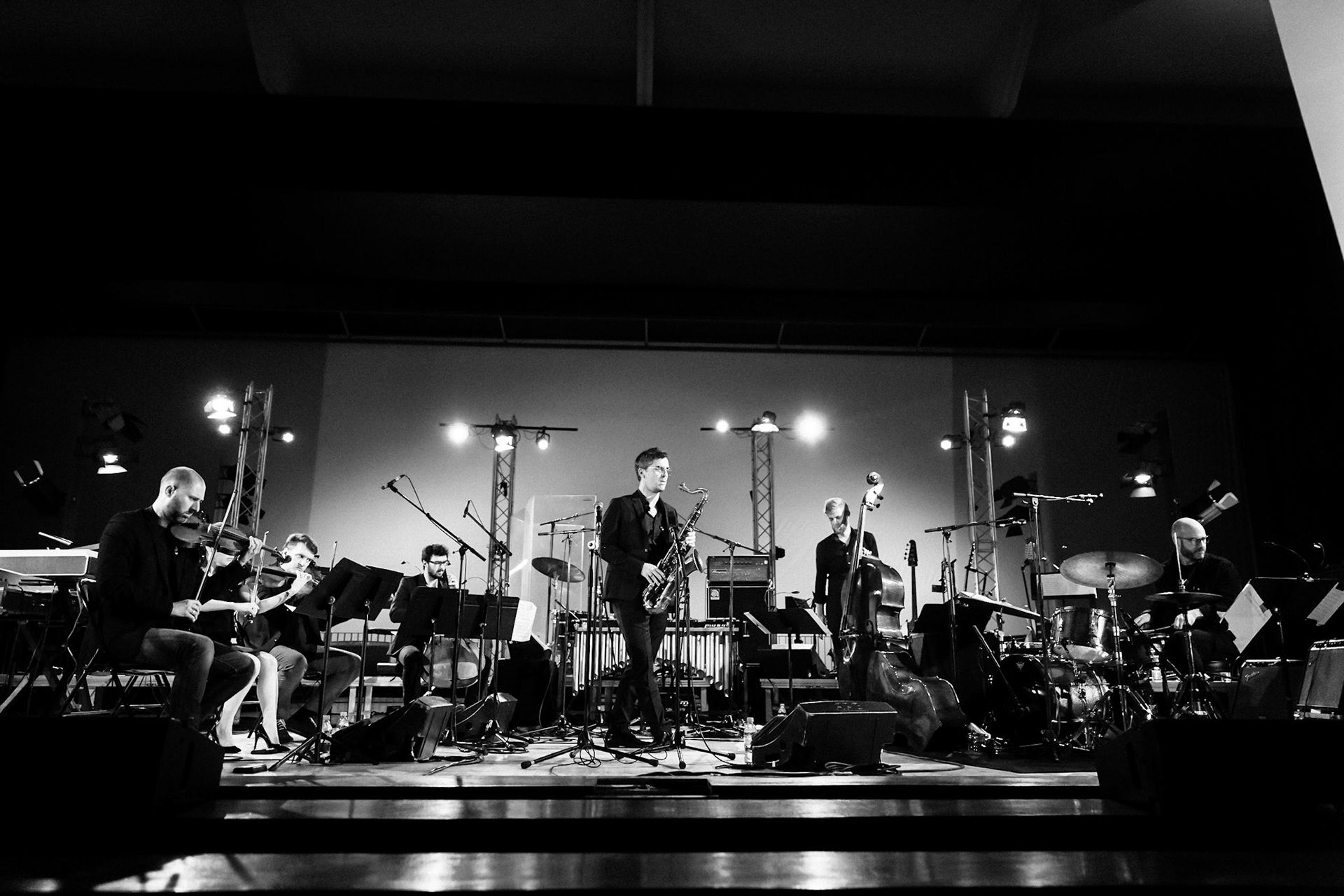 Sylvain Rifflet Refocus & l'ensemble Appassionato, Festival Jazz Saint-Germain-des-Prés - Paris , Université Panthéon - Assas, 22 mai 2019