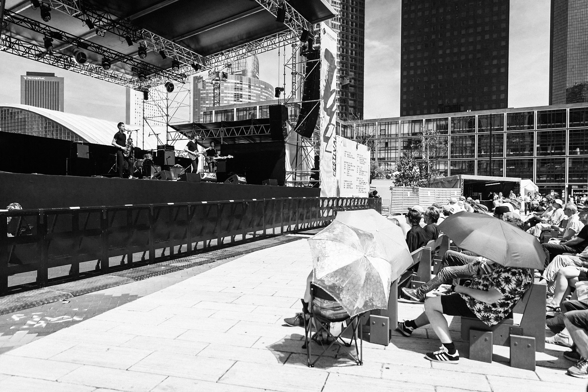 Matthis Pascaud Square One, La Défense Jazz Festival, Parvis de la Défense, 25 mai 2019