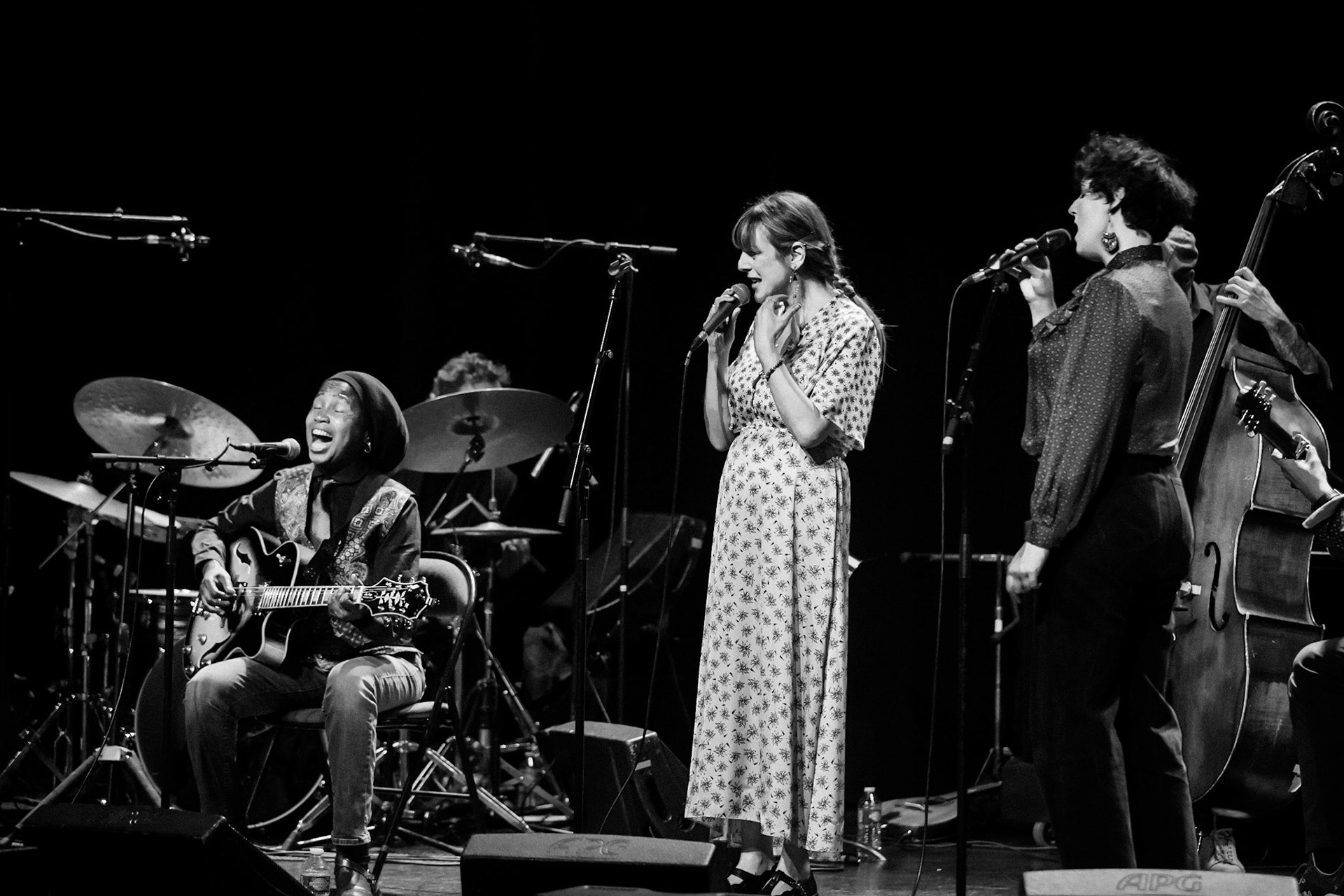 Sarah Lenka invite Marion Rampal, Naïssam Jalal &amp; Nalia M. King, Festival Jazz à Saint-Germain-des-Prés - Paris, Théâtre de l'Alliance Française
