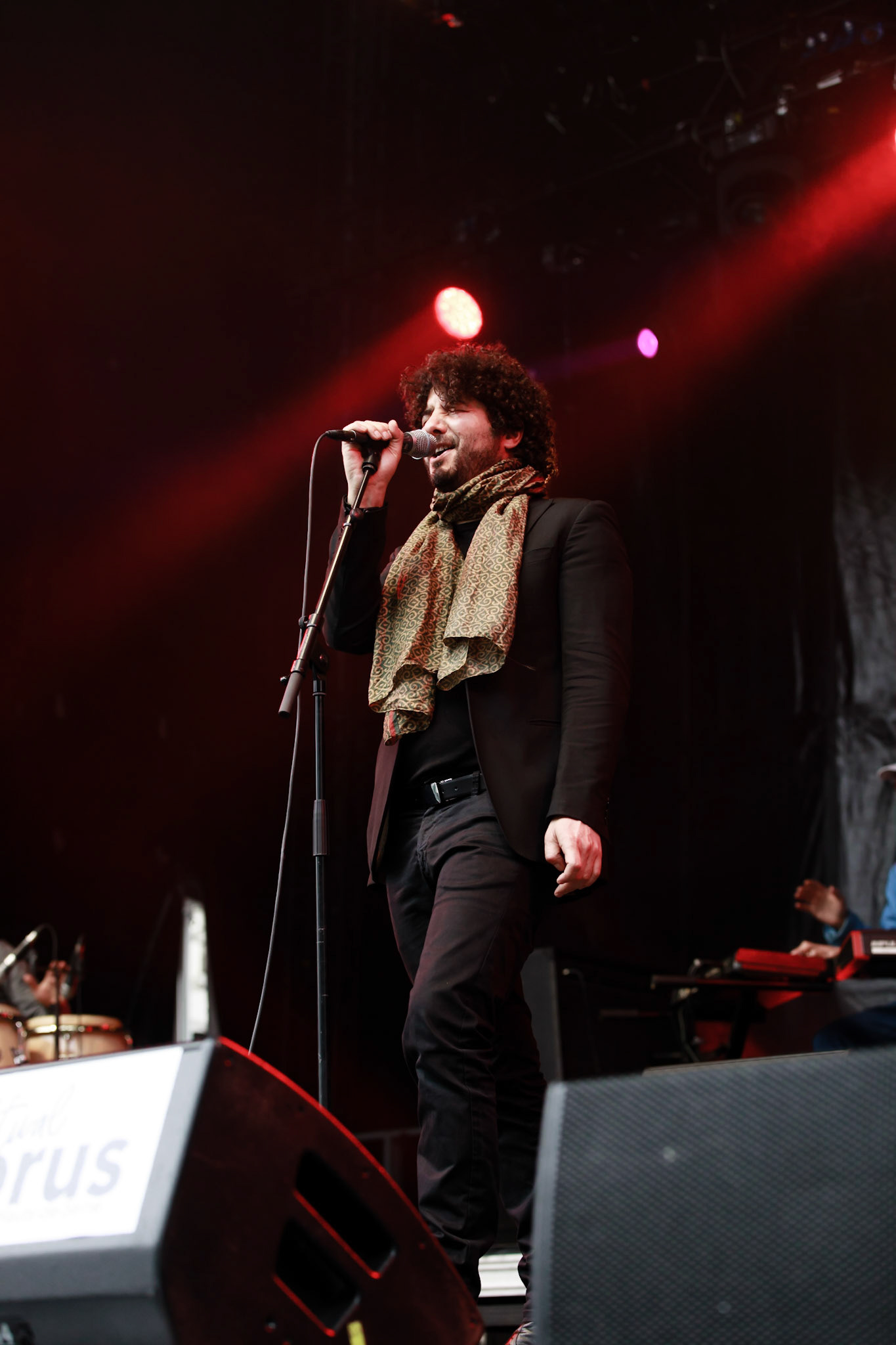 Sofiane Saidi & Mazalda, 31ème édition Festival Chorus des Hauts-de-Seine, Parvis de La Seine Musicale (Boulogne-Billancourt), 5 avril 2019