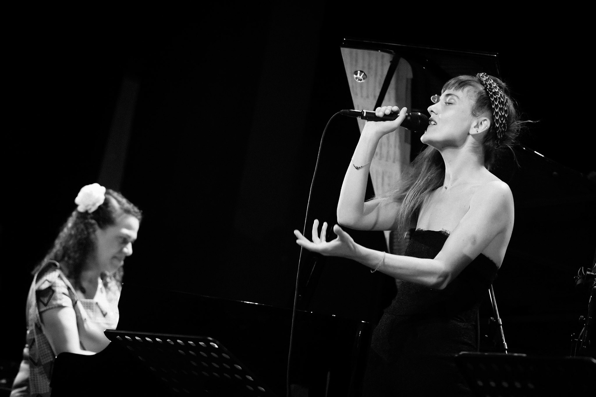 Leïla Olivesi Octet, special guest Camille Berthault, Festival Jazz à Saint-Germain-des-Prés - Paris, Théâtre de l'Alliance Française