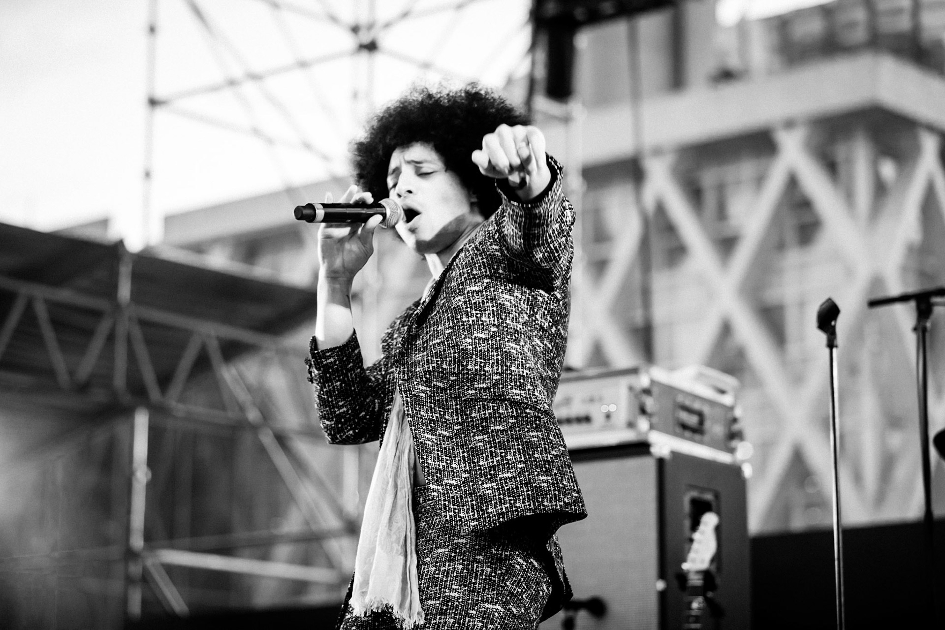 Jose James, La Défense Jazz Festival, Parvis de la Défense, 30 mai 2019