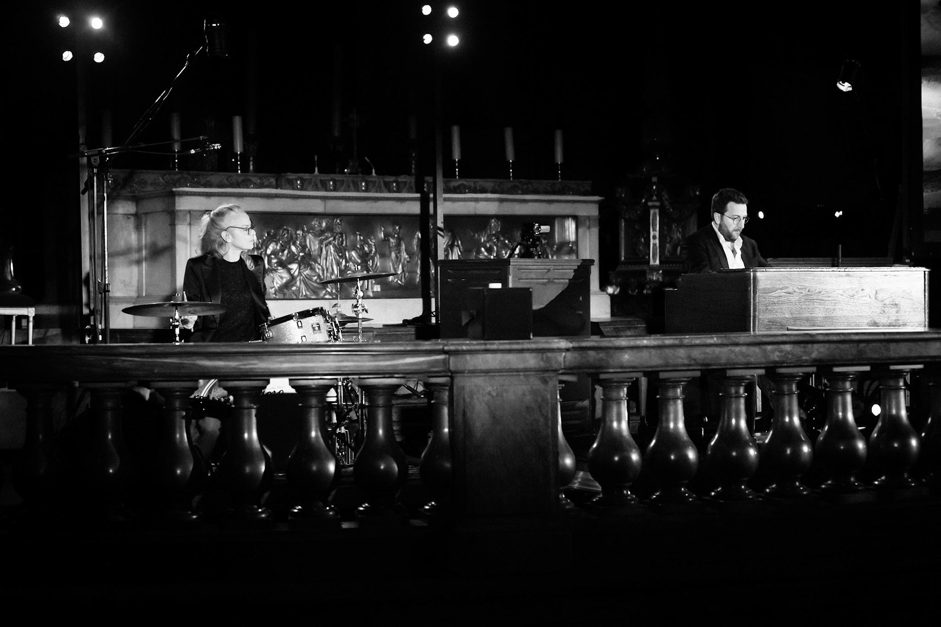 Sophie-Véronique Cauchefer-Choplin &amp; Laurent Coulondre, Festival Jazz à Saint-Germain-des-Prés - Paris, Eglise Saint-Sulpice