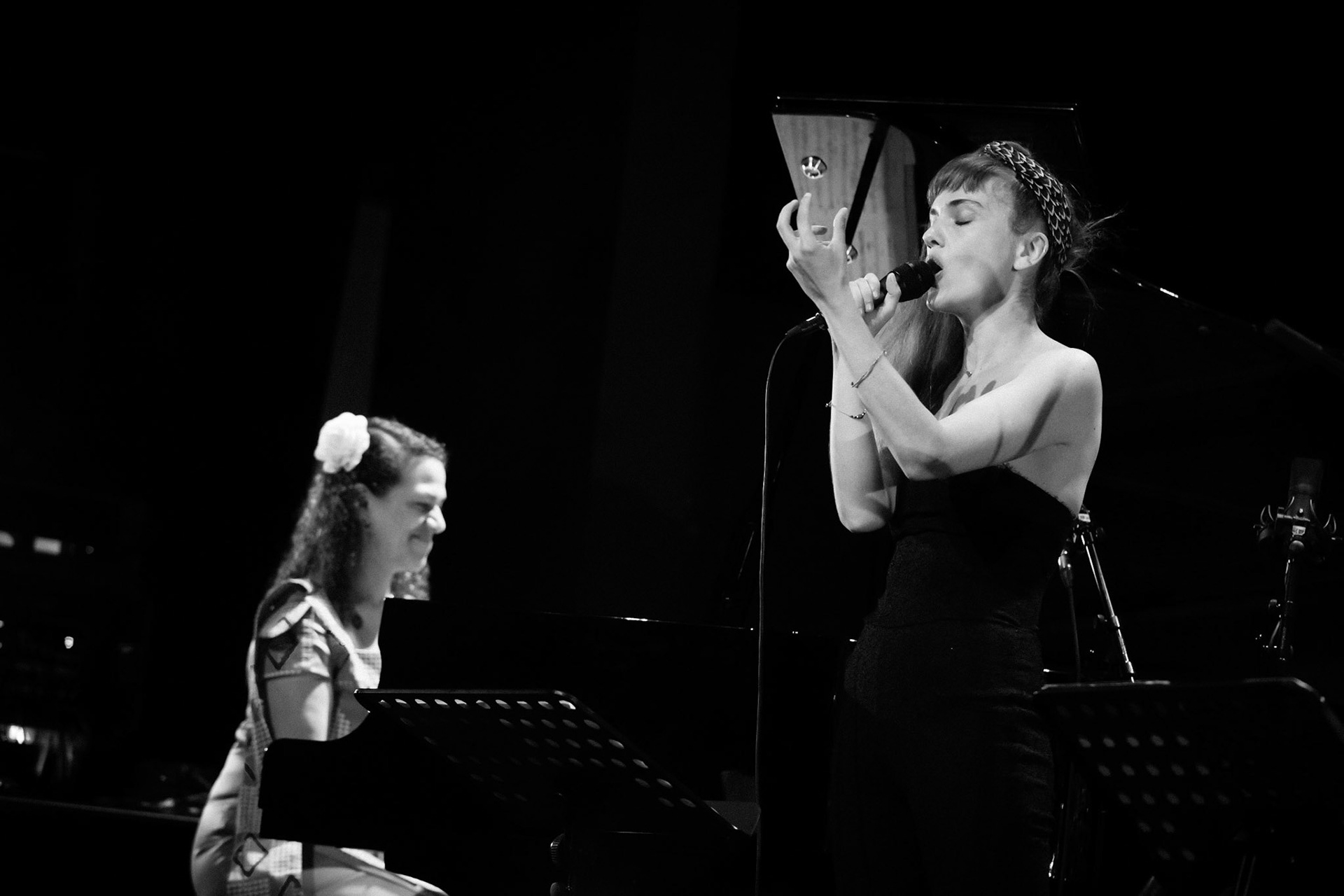 Leïla Olivesi Octet, special guest Camille Berthault, Festival Jazz à Saint-Germain-des-Prés - Paris, Théâtre de l'Alliance Française