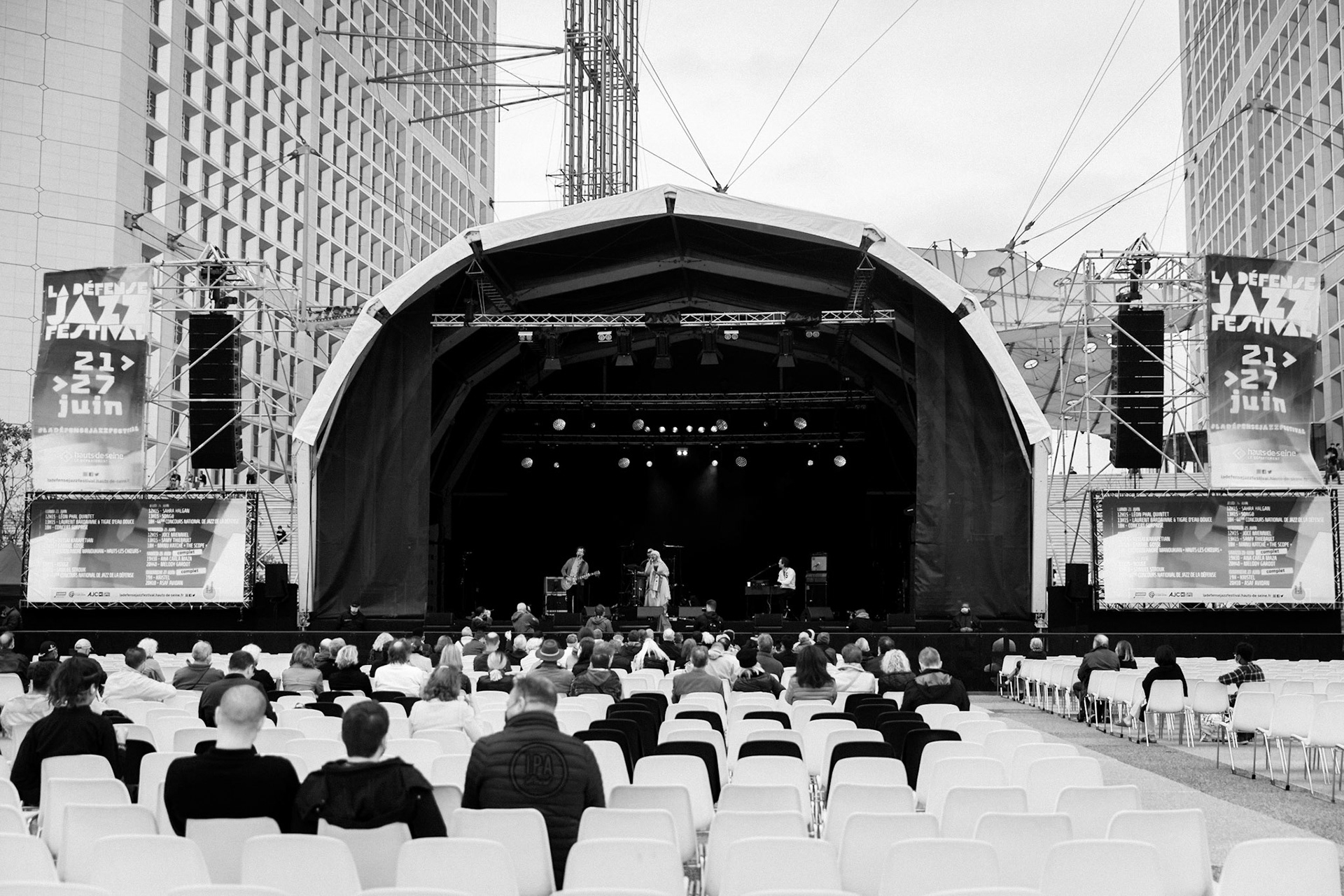 Sarah Halgan, La Défense Jazz Festival, Parvis de la Défense, 24 juin 2021