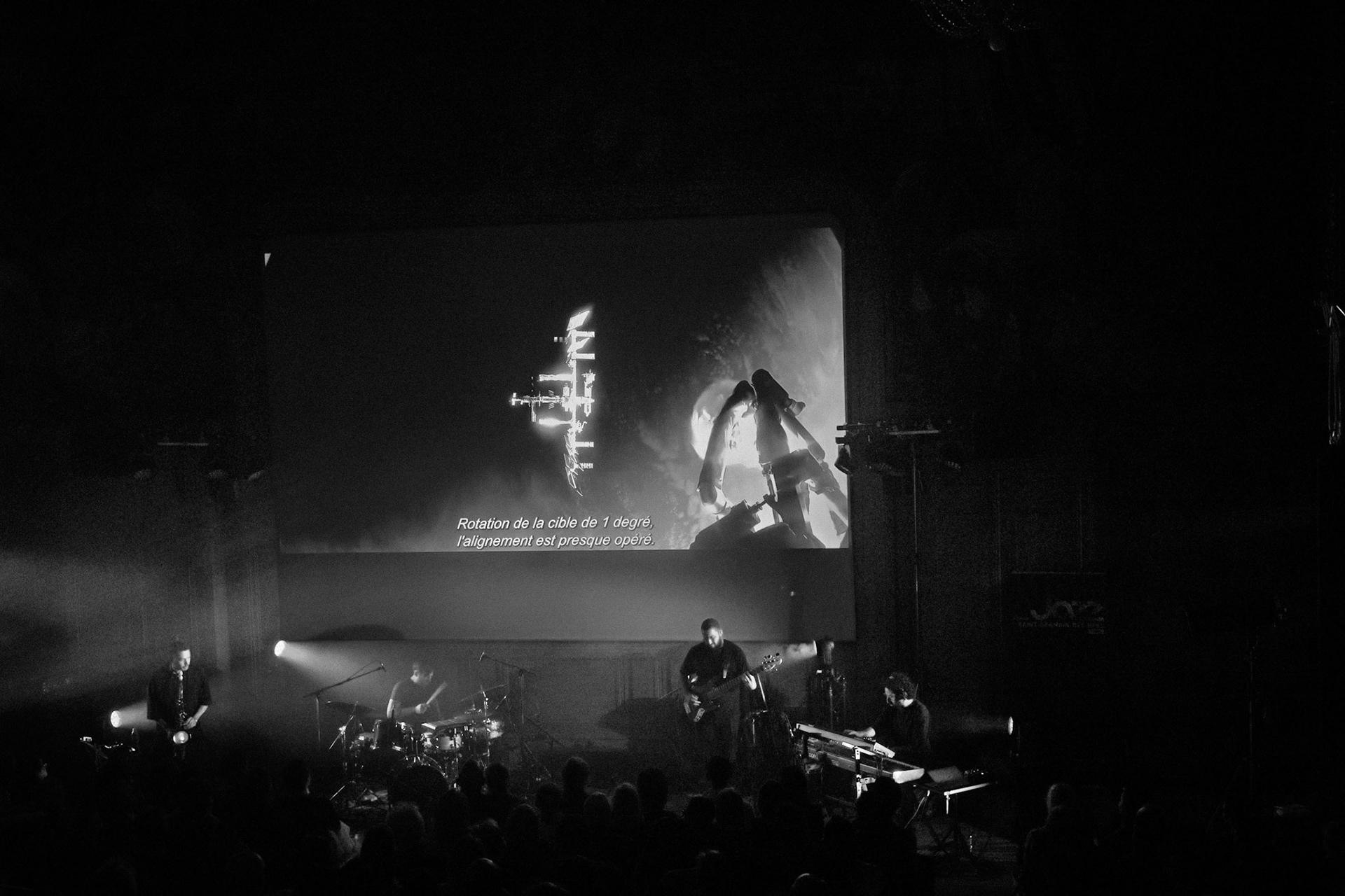 Guillaume Perret Quartet, Festival Jazz à Saint-Germain-des-Prés - Paris, grand amphithéâtre de la Maison de l'Océan