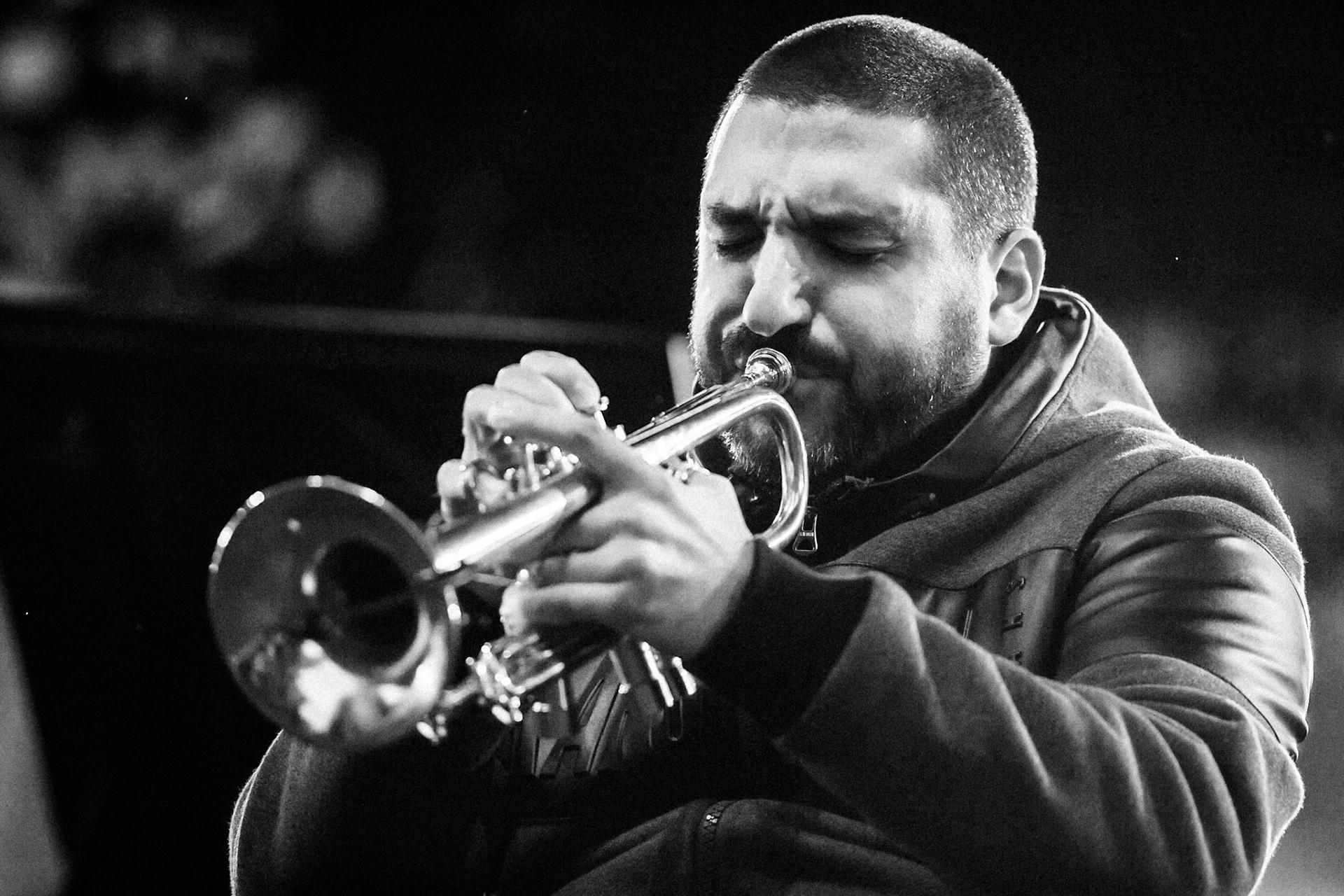 Ibrahim Maalouf avec François Delporte, La Défense Jazz Festival, Parvis de la Défense, 26 septembre 2020