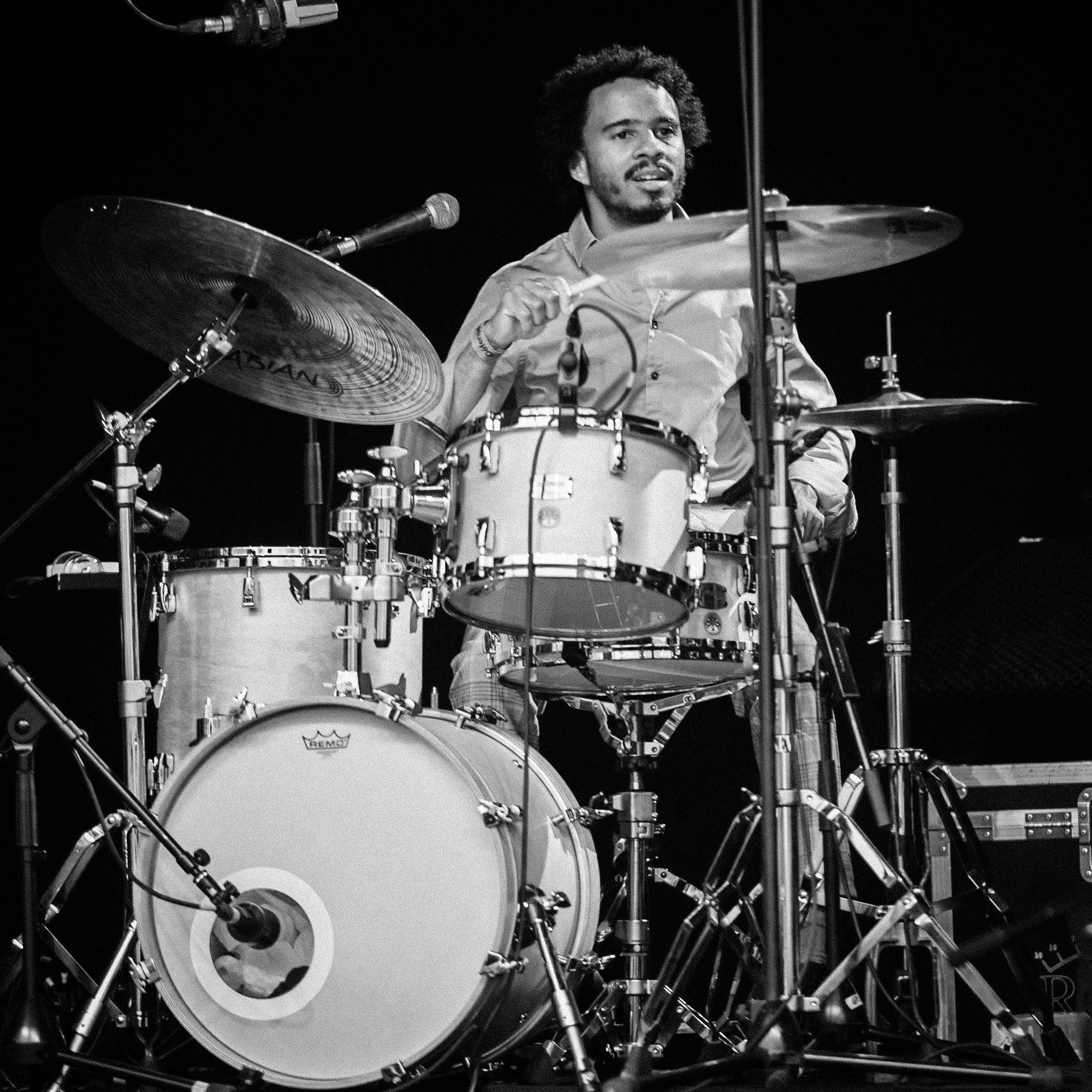 Samy Thiébault "Awé Large Ensemble", La Défense Jazz Festival, Parvis de la Défense, 26 juin 2023