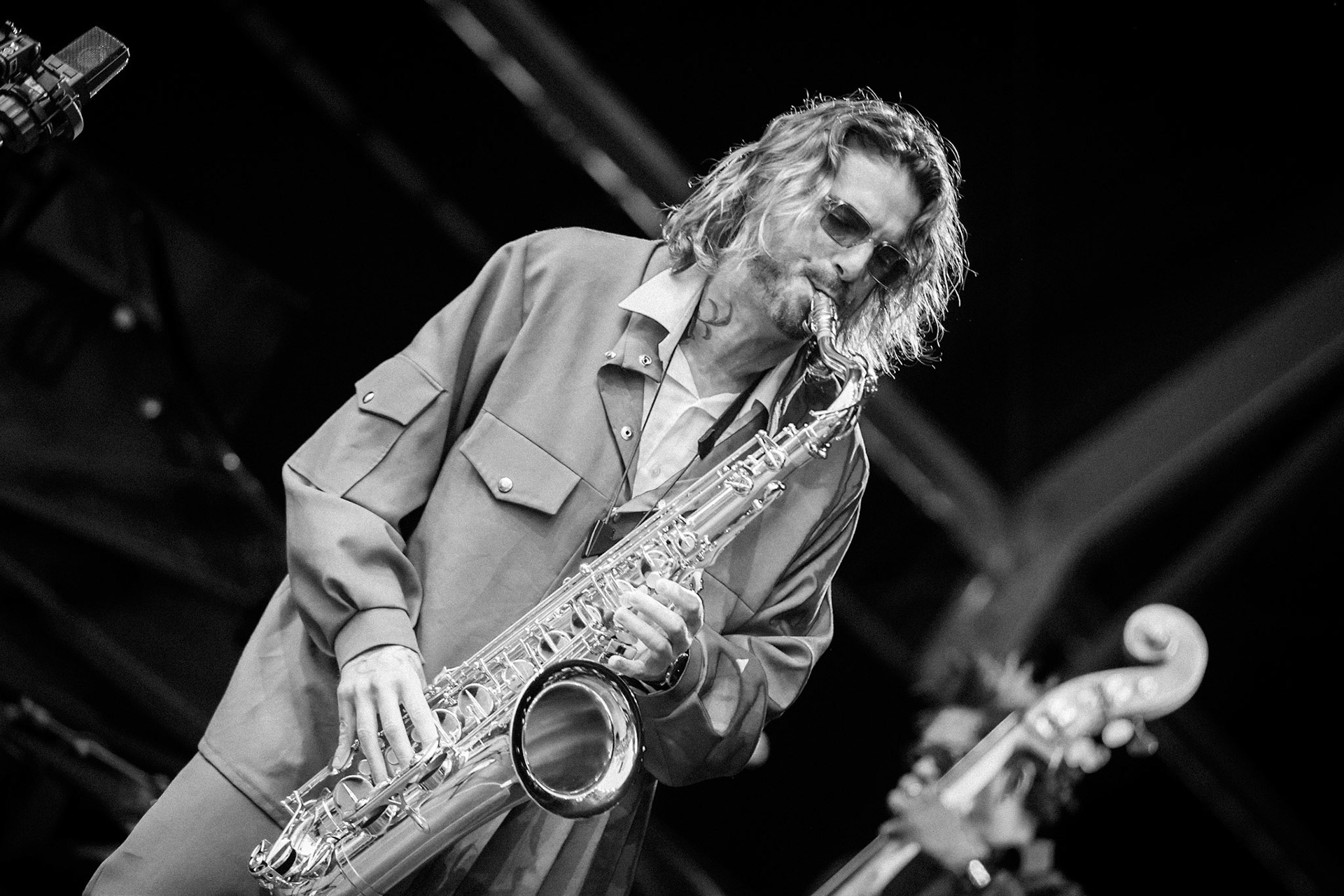 Samy Thiébault "Awé Large Ensemble", La Défense Jazz Festival, Parvis de la Défense, 26 juin 2023