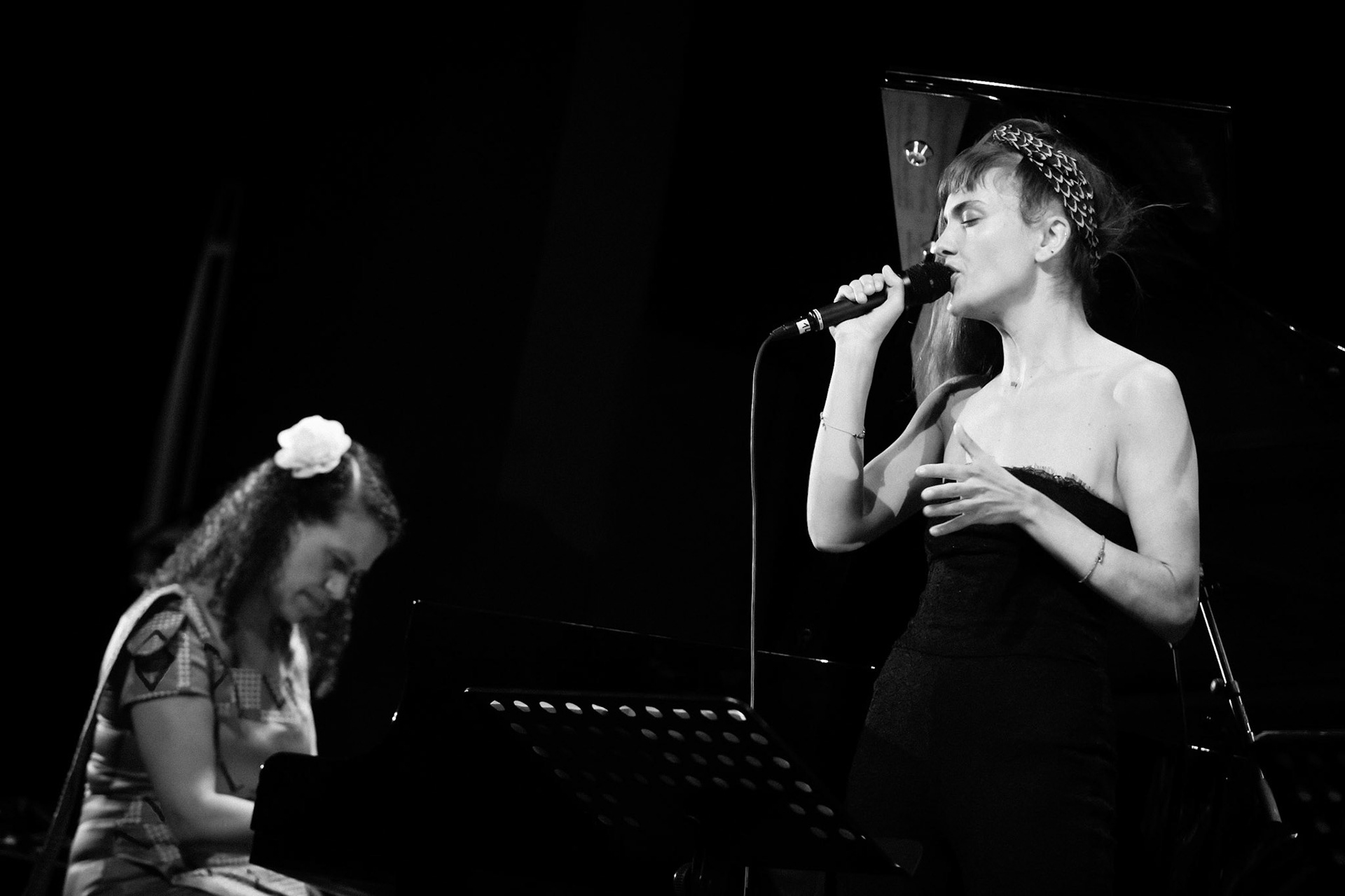 Leïla Olivesi Octet, special guest Camille Berthault, Festival Jazz à Saint-Germain-des-Prés - Paris, Théâtre de l'Alliance Française