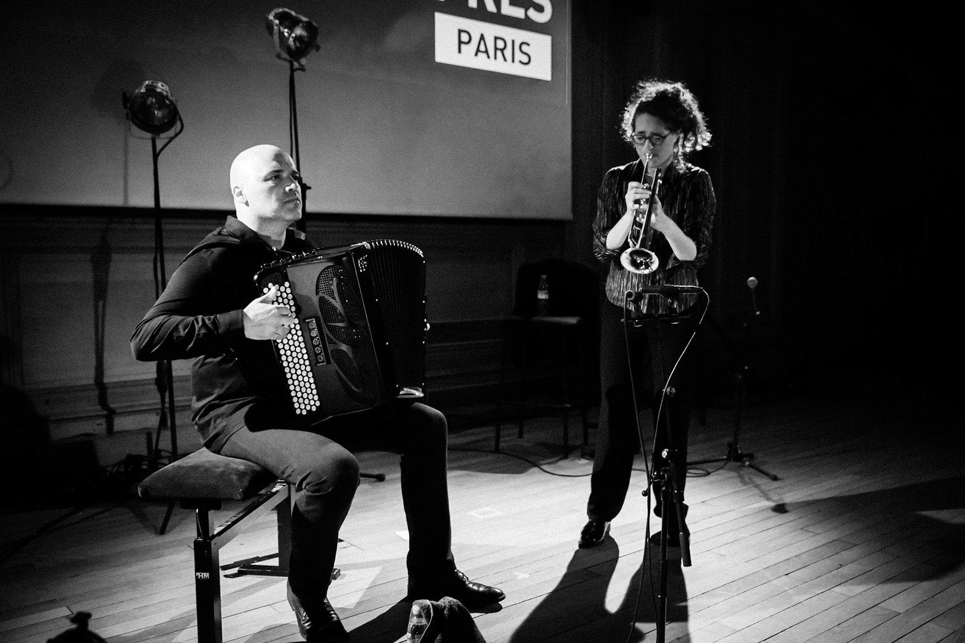 Airelle Besson &amp; Lionel Suarez, Festival Jazz Saint-Germain-des-Prés - Paris , Maison de l'Océan - Grand amphithéâtre, 21 mai 2022
