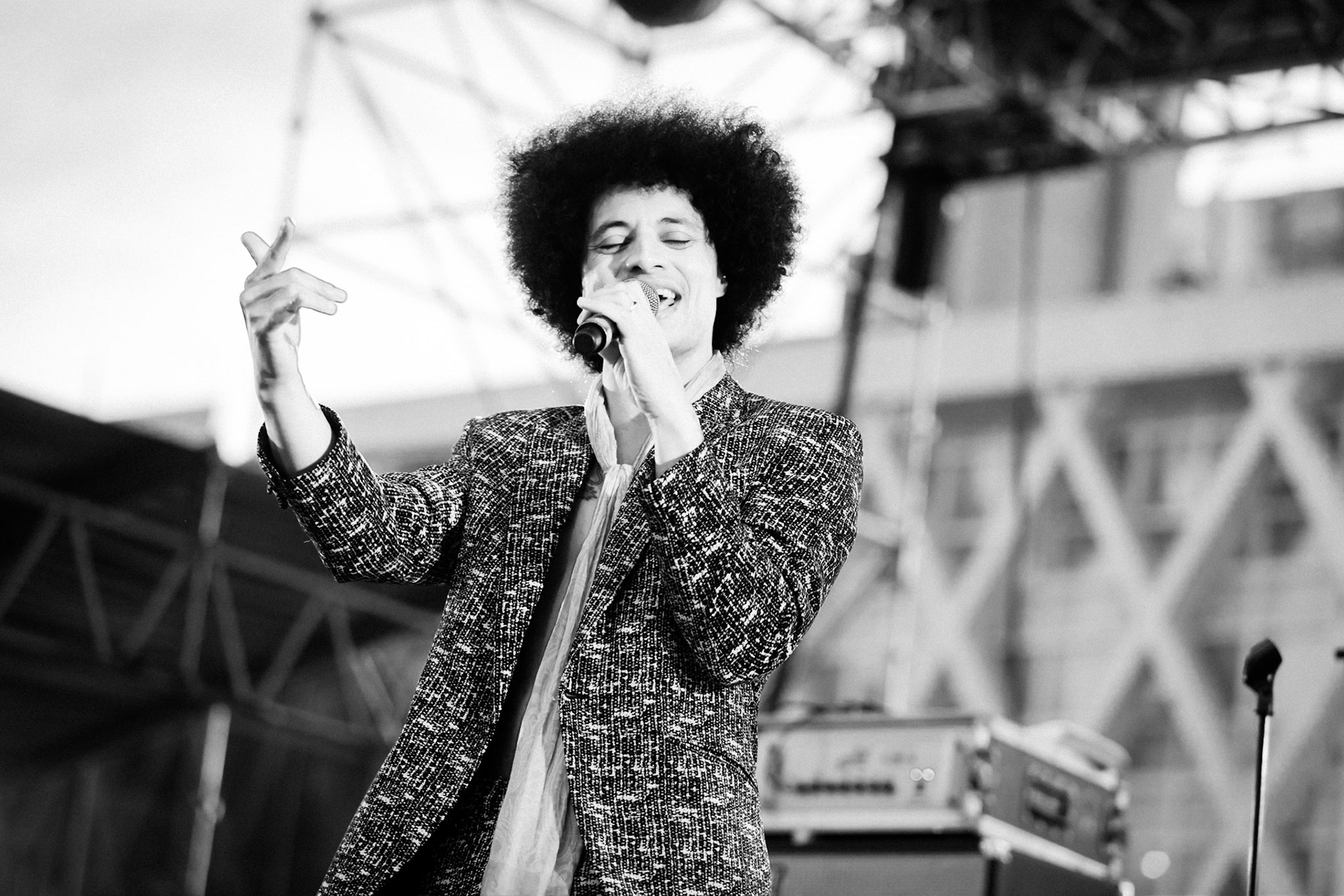 Jose James, La Défense Jazz Festival, Parvis de la Défense, 30 mai 2019