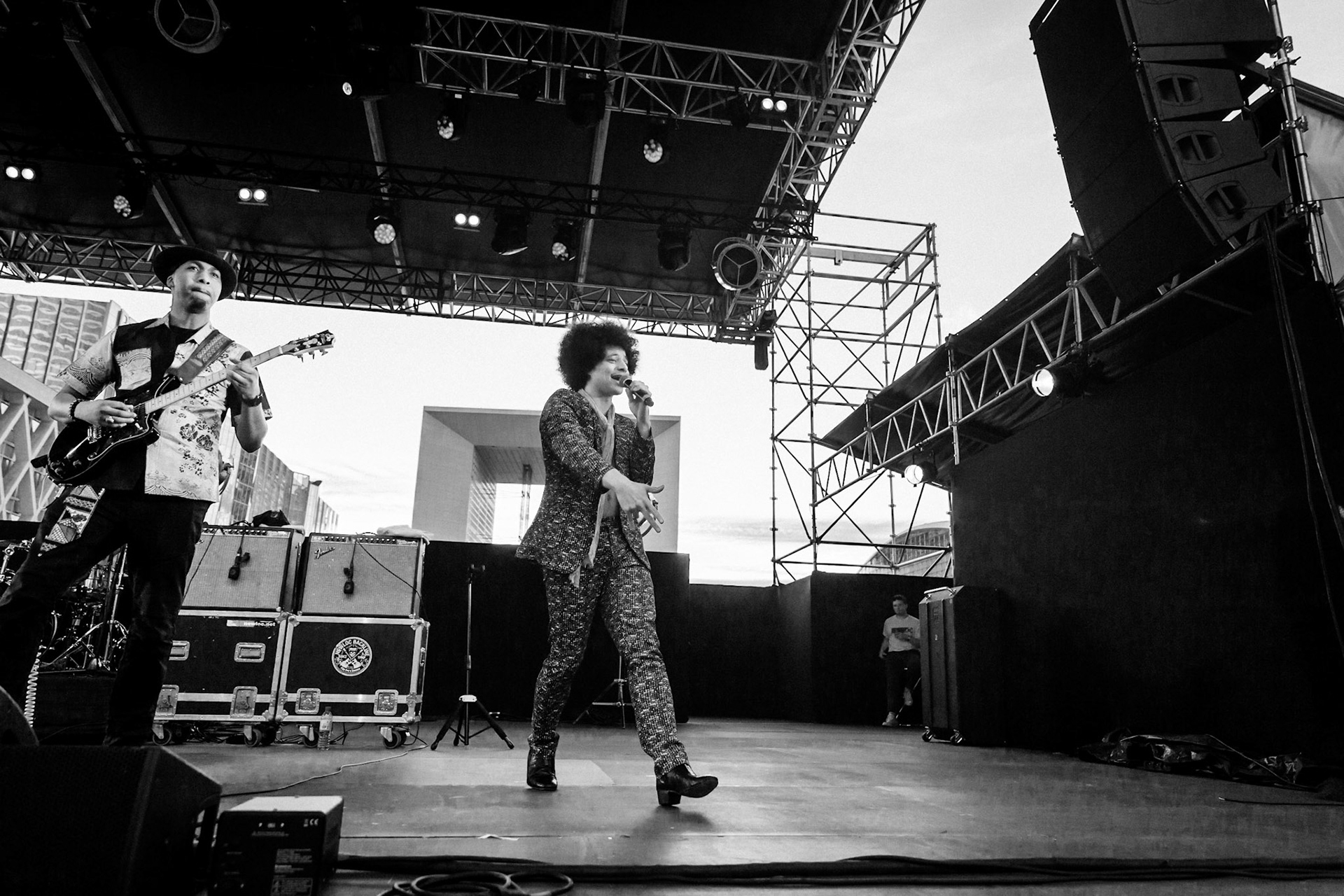 Jose James, La Défense Jazz Festival, Parvis de la Défense, 30 mai 2019