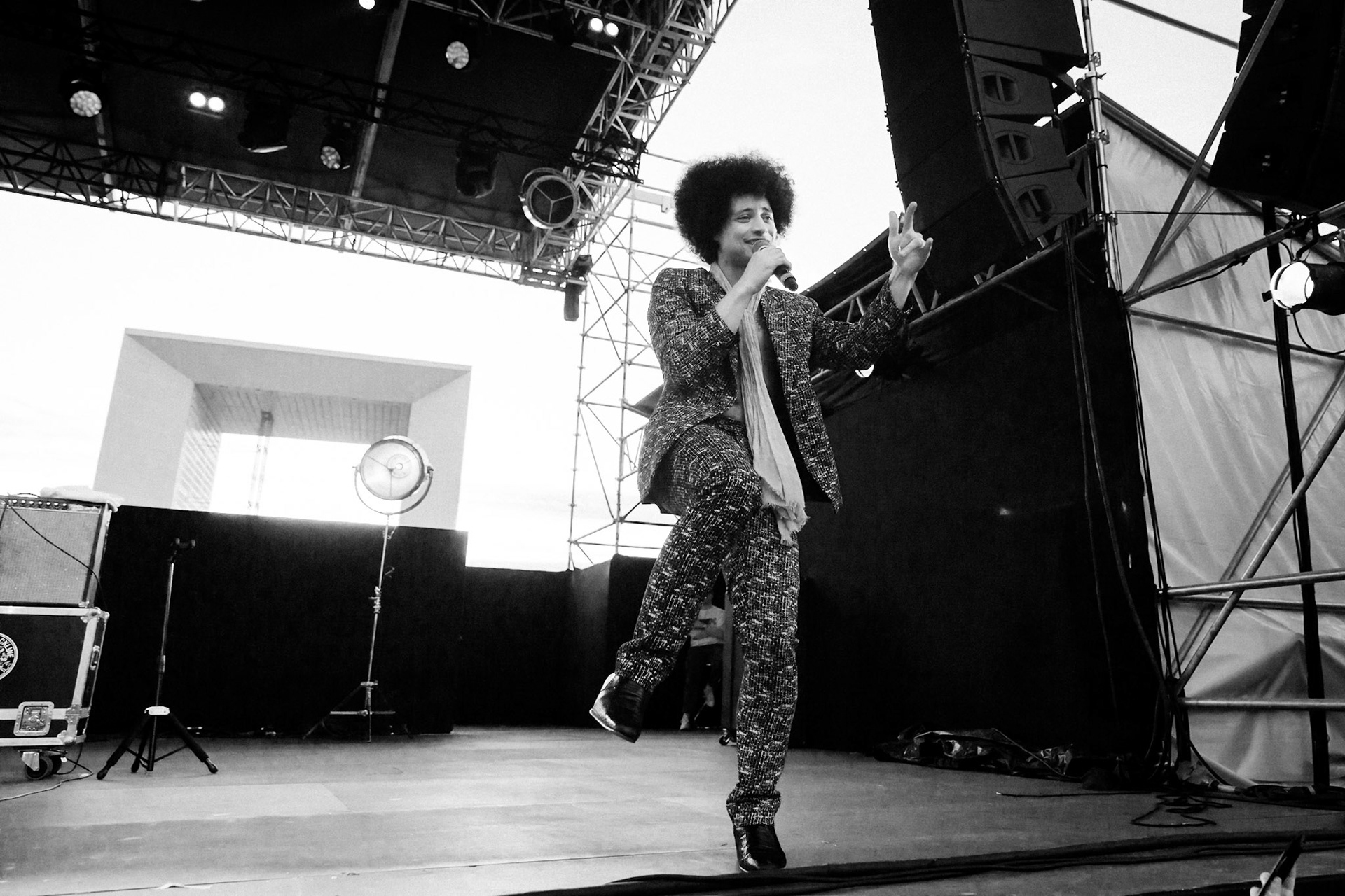 Jose James, La Défense Jazz Festival, Parvis de la Défense, 30 mai 2019