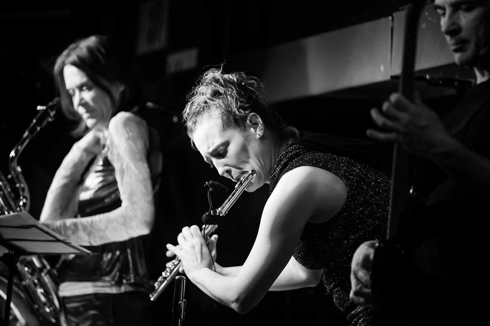 Ludivine Issambourg Quartet &amp; guest Céline Bonacina, Festival Jazz à Saint-Germain-des-Prés - Paris, Péniche Le Son de la Terre