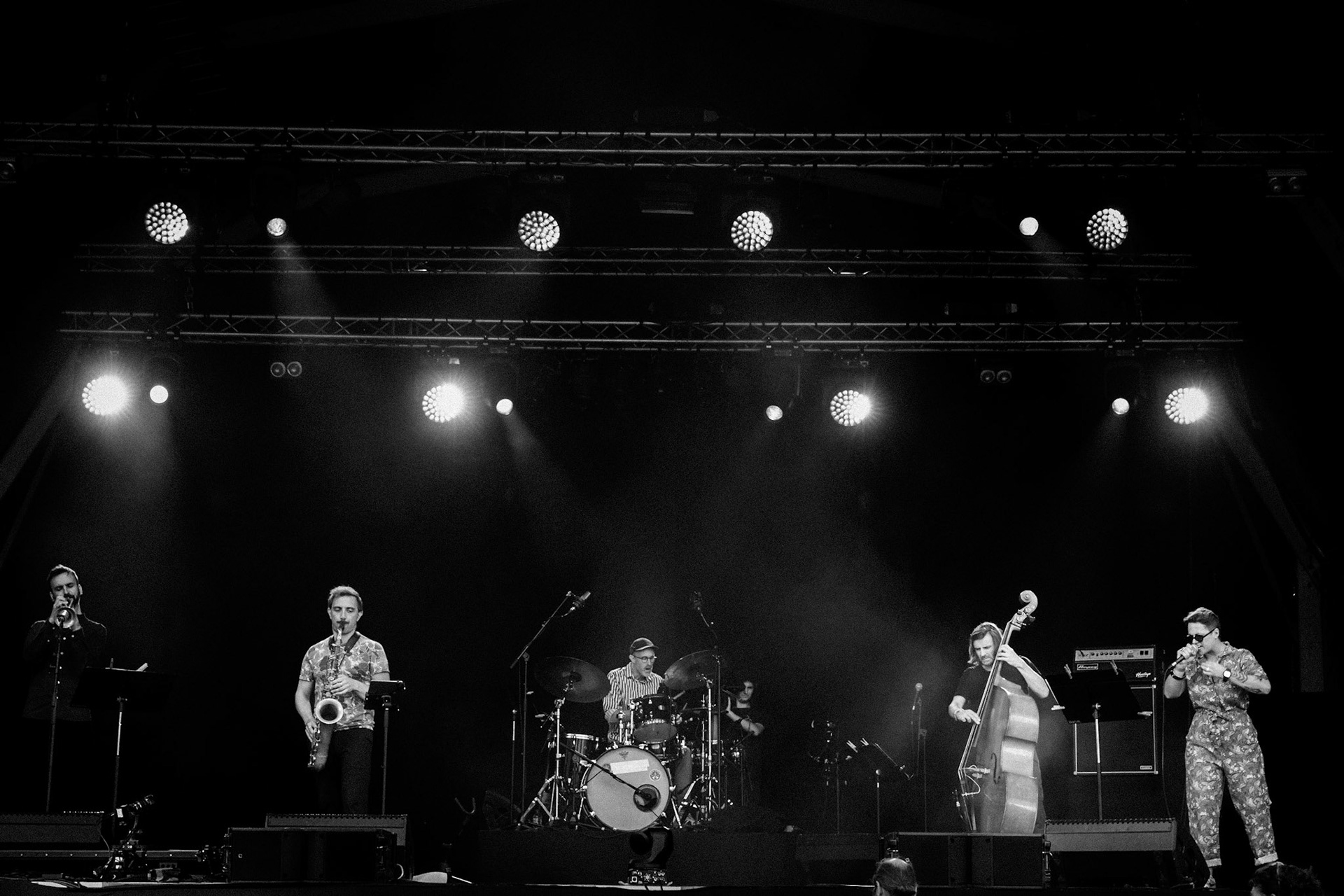 François Poitou &amp; Pumpkin, La Défense Jazz Festival, Parvis de la Défense, 22 juin 2022