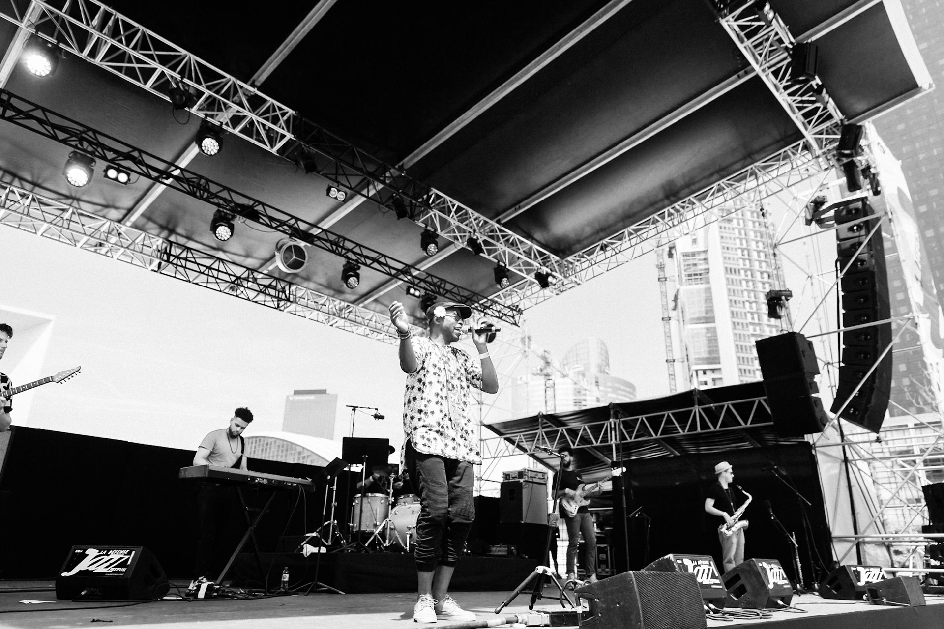 Raashan Ahmad, La Défense Jazz Festival, Parvis de la Défense, 24 mai 2019