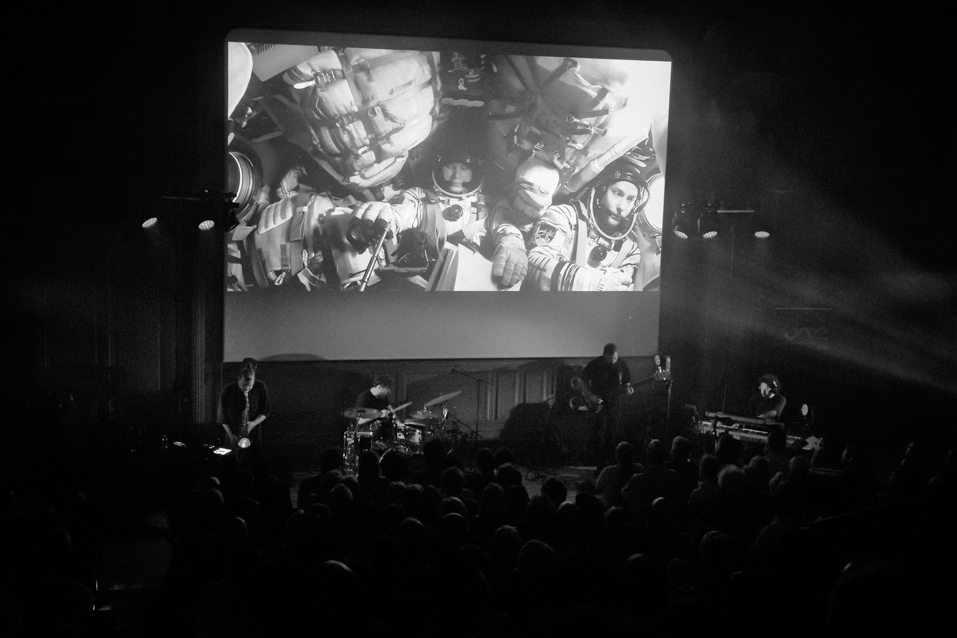 Guillaume Perret Quartet, Festival Jazz à Saint-Germain-des-Prés - Paris, grand amphithéâtre de la Maison de l'Océan