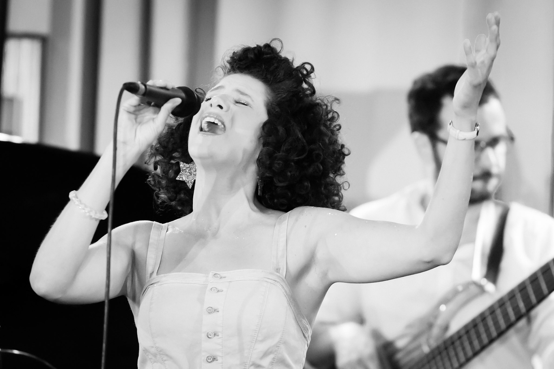 Cyrille Aimée, Festival Jazz Saint-Germain-des-Prés - Paris , Hôtel Lutetia - Salon Cristal, 20 mai 2019, @cyrilleaimee, @jazzstgermain, #jazz, @hotellutetia,