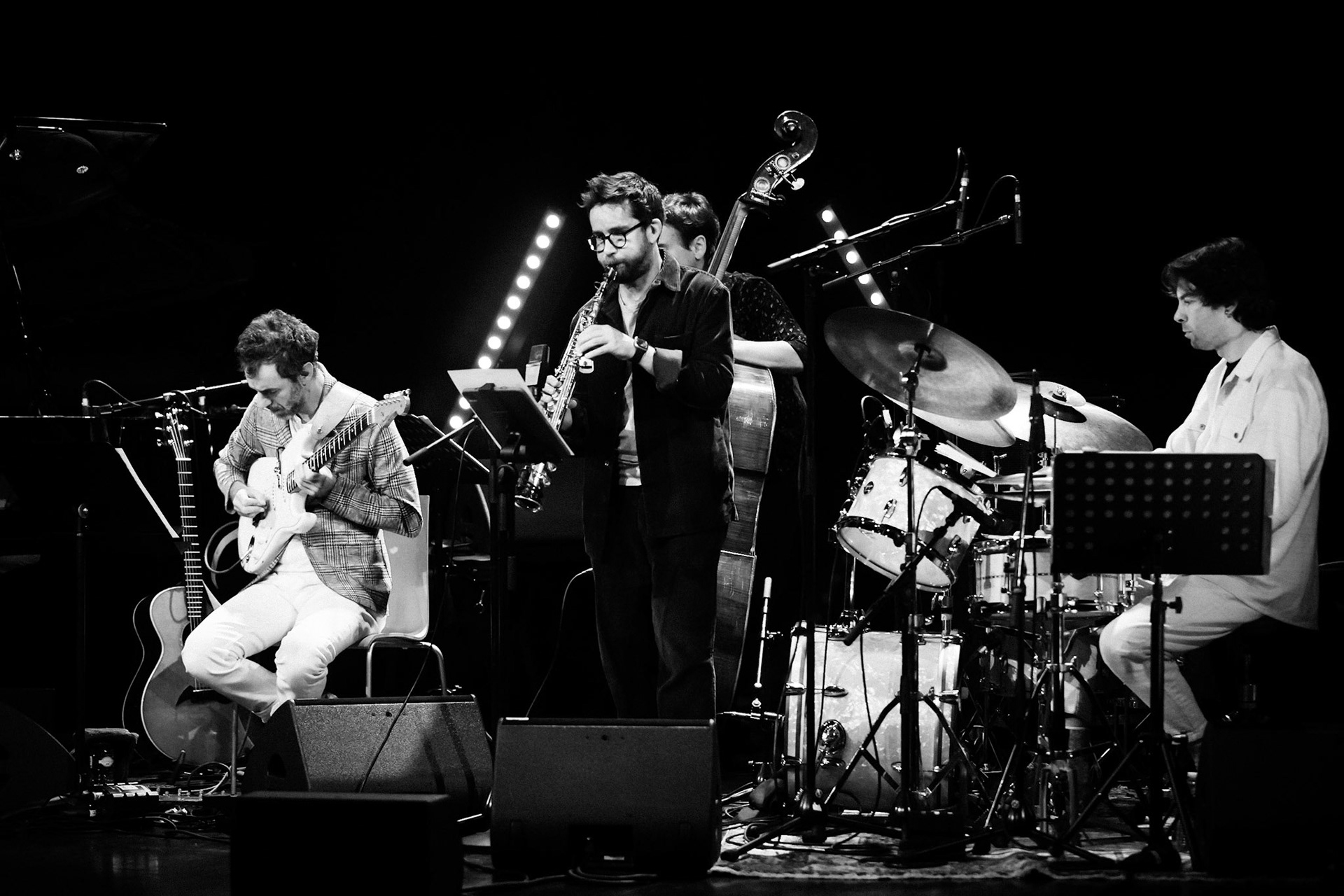 Gautier Garrigue Quartet feat Emile Parisien, Festival Jazz à Saint-Germain-des-Prés - Paris, Théâtre de l'Alliance Française
