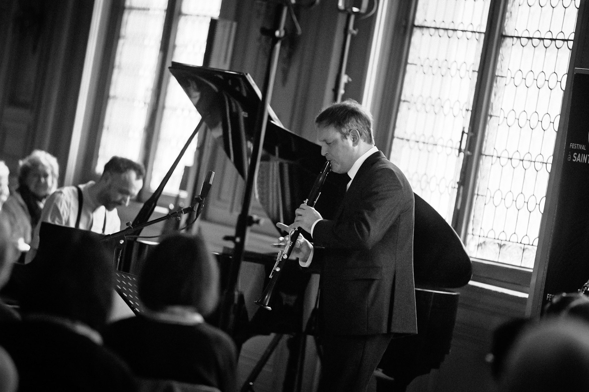 Pierre-François Blanchard &amp; Thomas Savy, Festival Jazz à Saint-Germain-des-Prés - Paris, Salle des fêtes - Mairie du 6ème