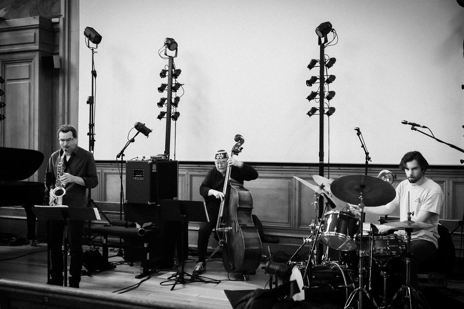 Henri Texier Trio, Festival Jazz Saint-Germain-des-Prés - Paris , Maison de l'Océan - Grand amphithéâtre, 19 mai 2022