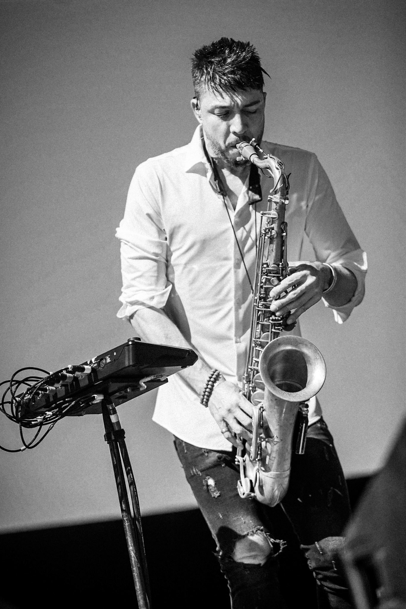 Guillaume Perret, La Défense Jazz Festival, Parvis de la Défense, 22 septembre 2020