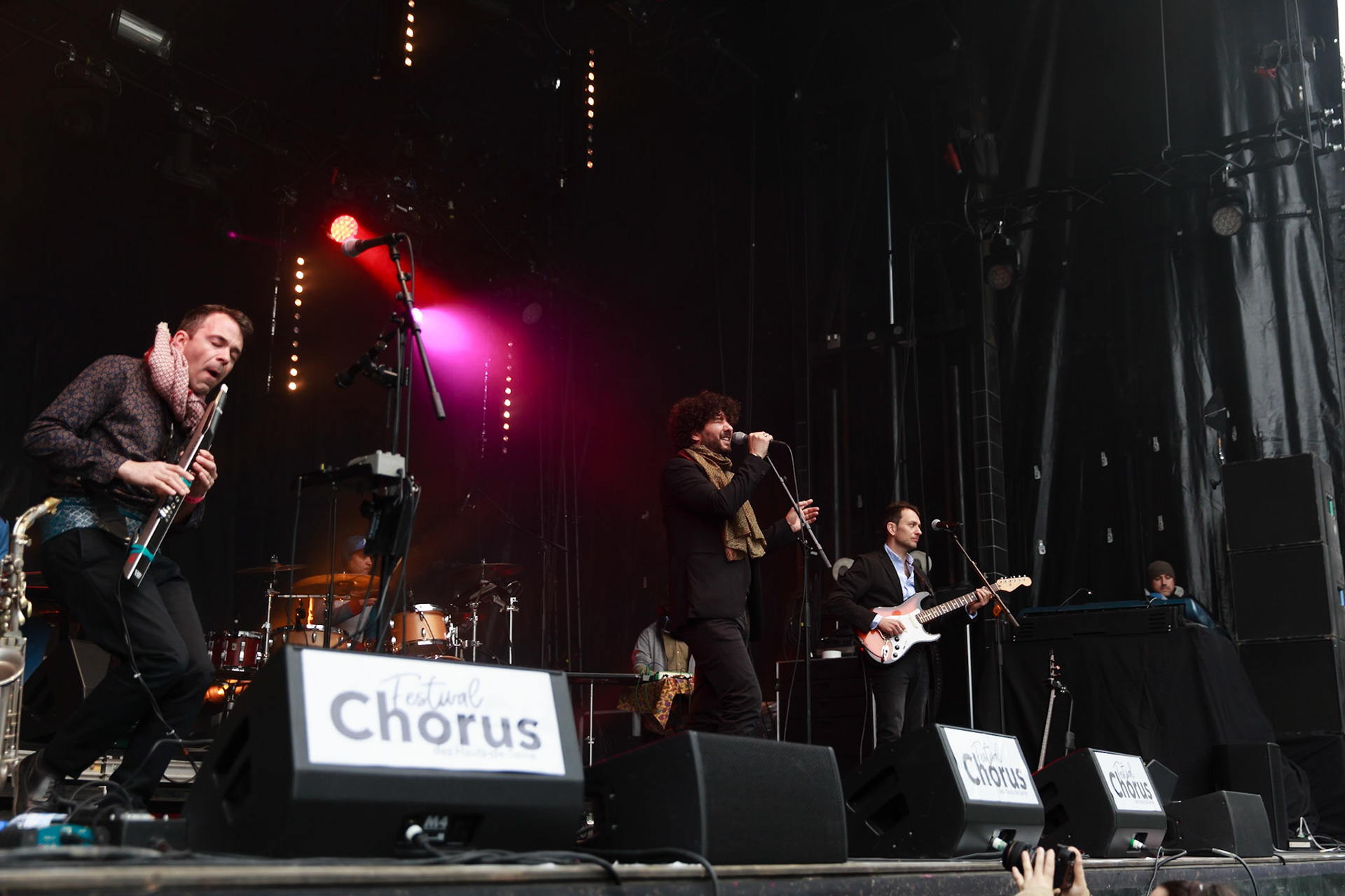 Sofiane Saidi & Mazalda, 31ème édition Festival Chorus des Hauts-de-Seine, Parvis de La Seine Musicale (Boulogne-Billancourt), 5 avril 2019
