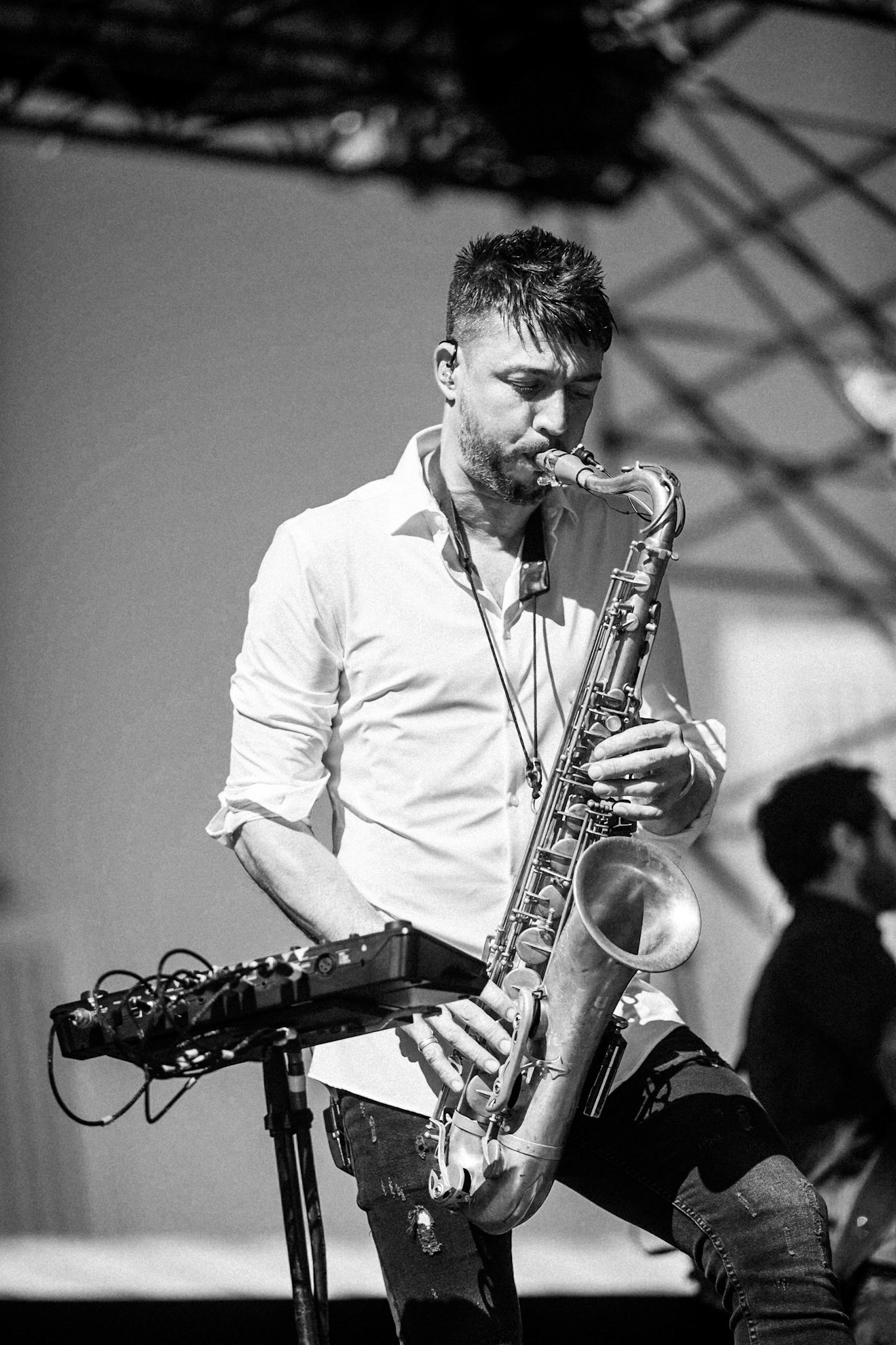 Guillaume Perret, La Défense Jazz Festival, Parvis de la Défense, 22 septembre 2020