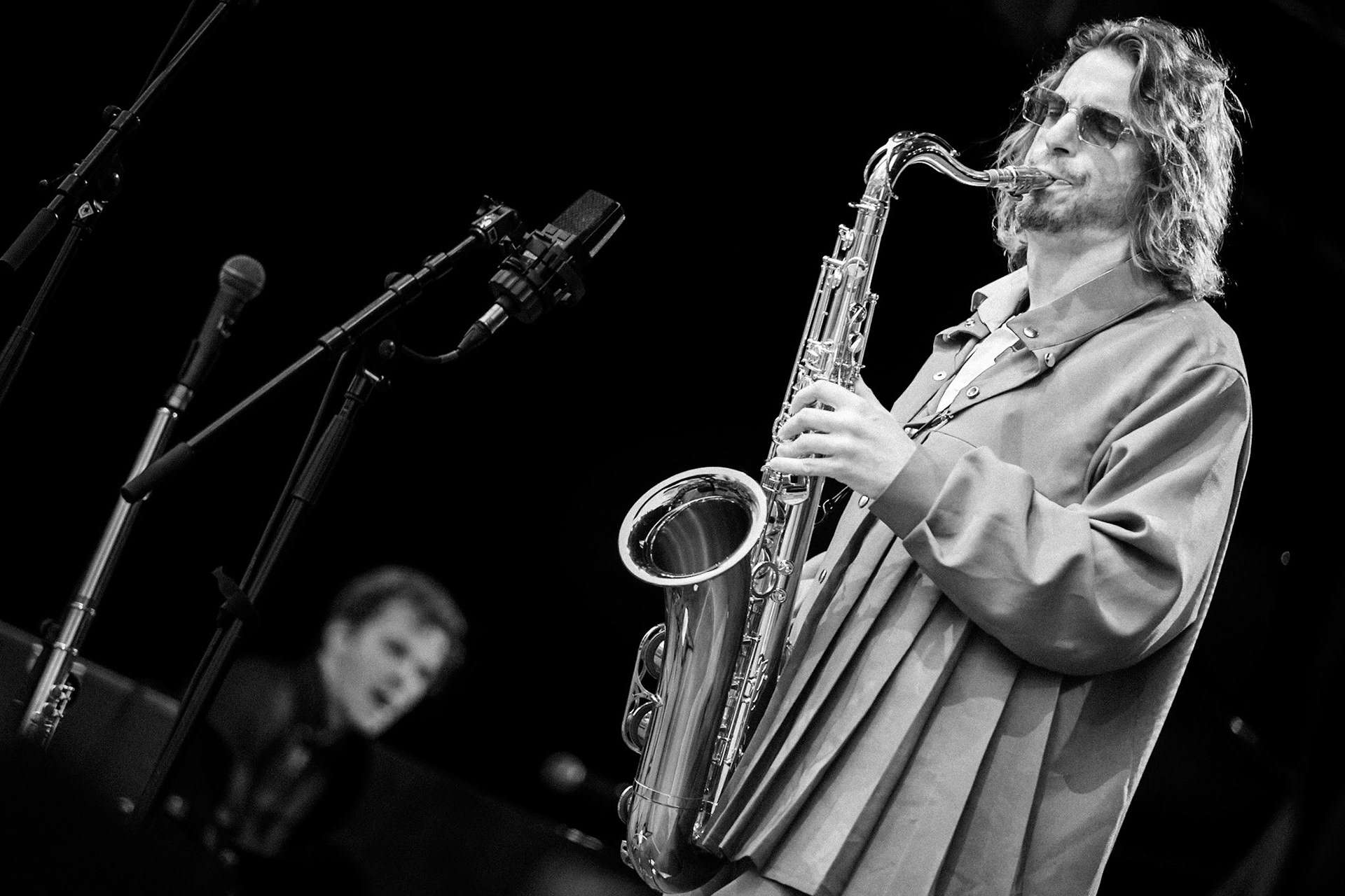 Samy Thiébault "Awé Large Ensemble", La Défense Jazz Festival, Parvis de la Défense, 26 juin 2023