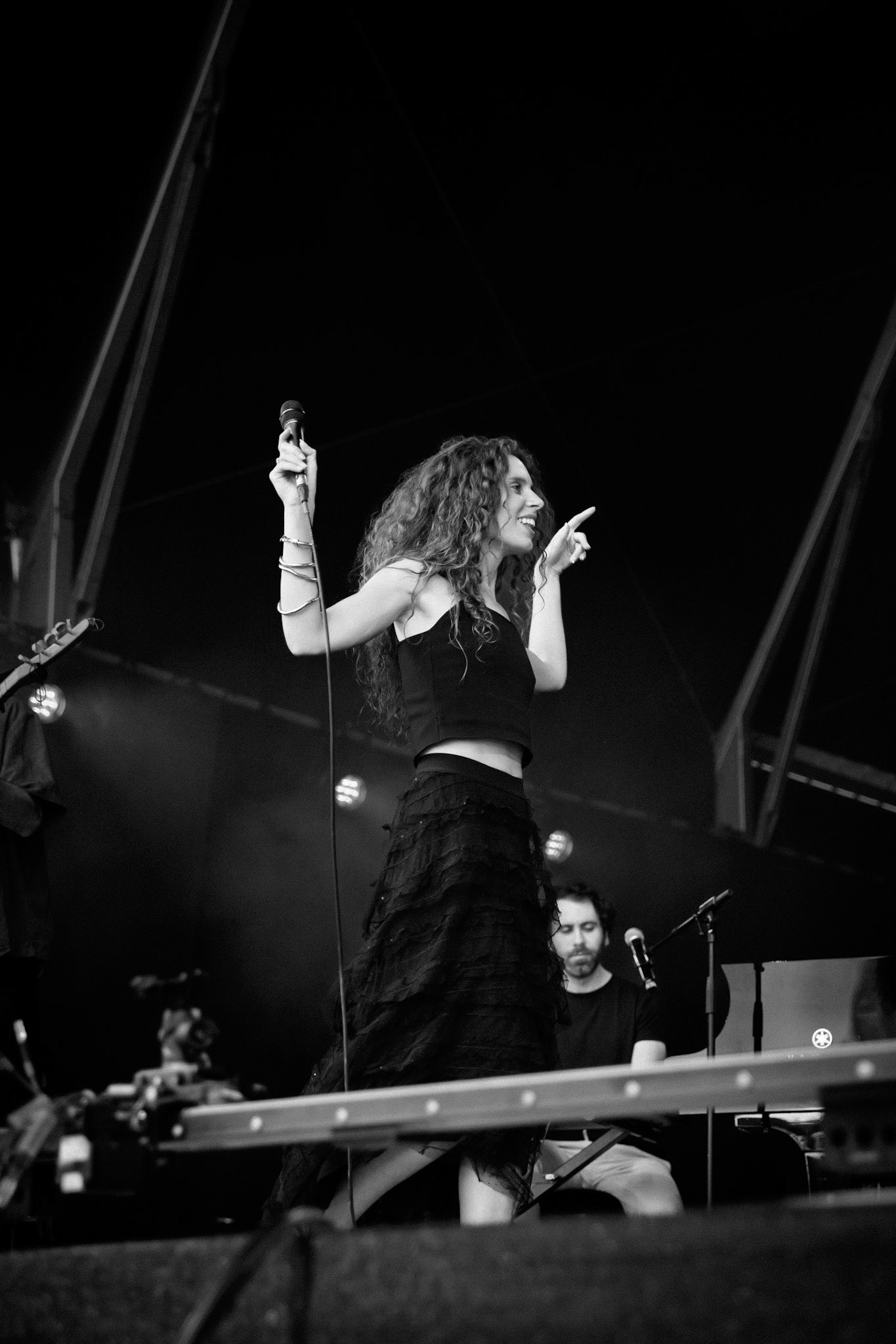 Dafné Kritharas, La Défense Jazz Festival, Parvis de la Défense, 25 juin 2025