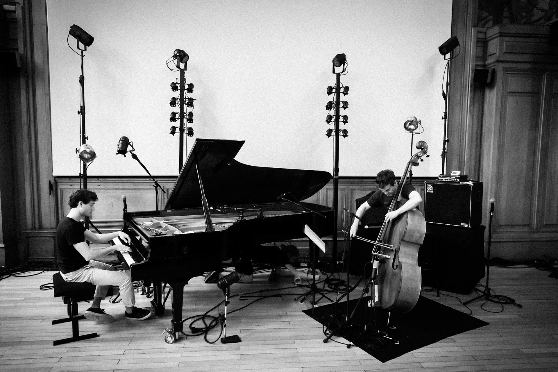 Thomas Enhco &amp; Stéphane Kerecki, Festival Jazz Saint-Germain-des-Prés - Paris , Maison de l'Océan - Grand amphithéâtre, 20 mai 2022