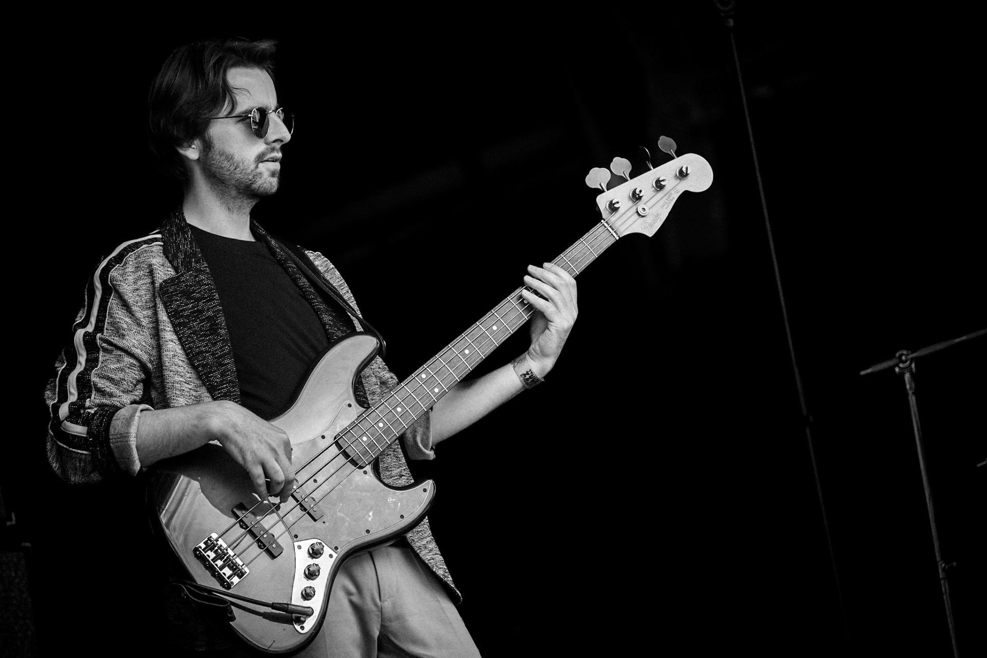 Emile Londonien, La Défense Jazz Festival, Parvis de la Défense, 24 juin 2022